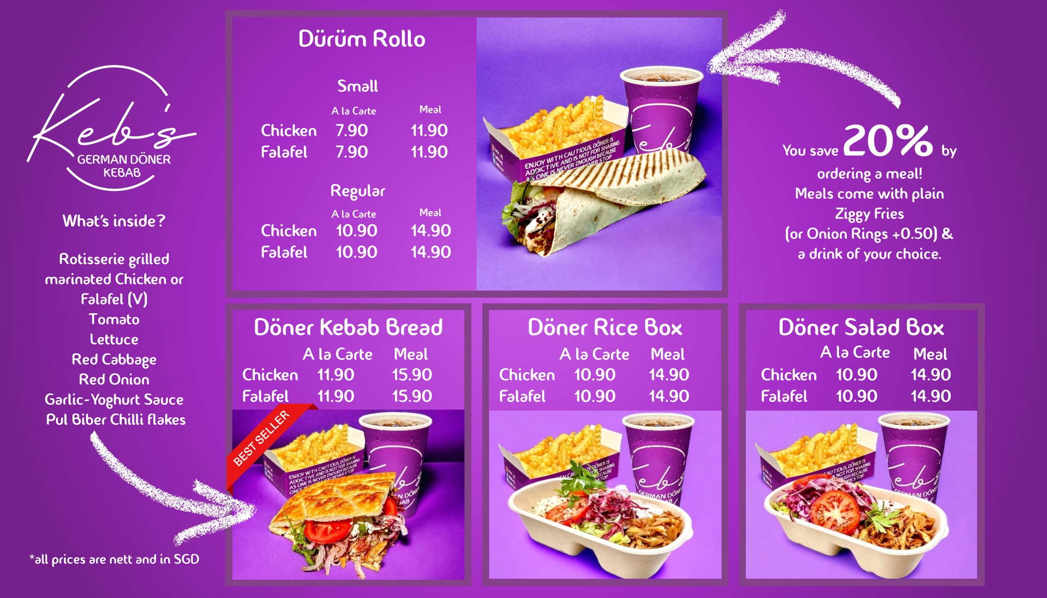 Keb's - German Döner Kebab | Singapore Singapore