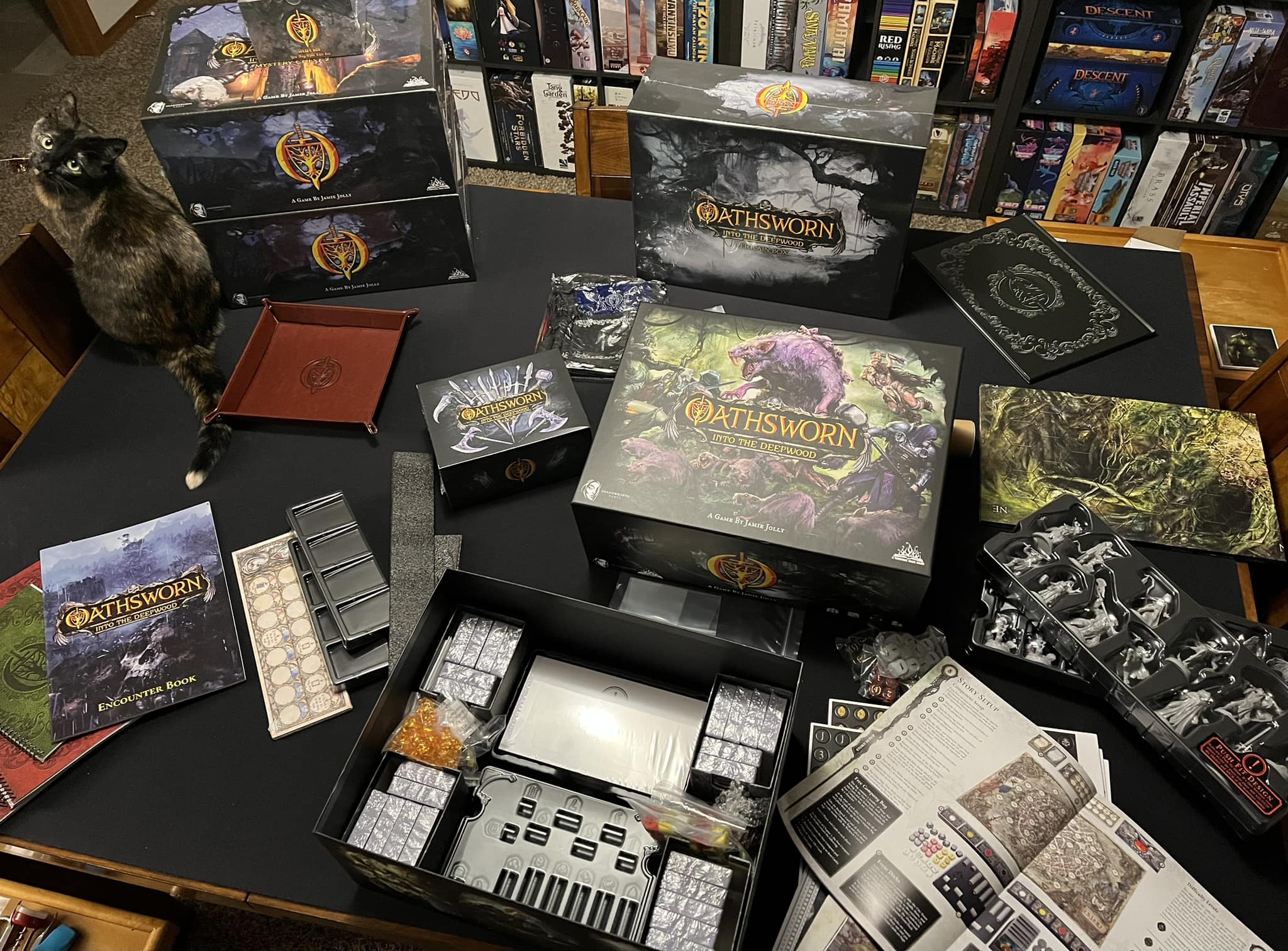 Oathsworn Into the Deepwood second printing on Kickstarter