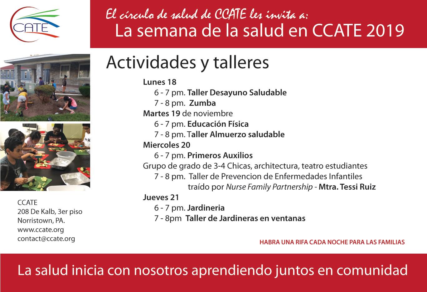 TALLER... - Centro de Cultura Arte Trabajo y Educacion (CCATE) | Facebook