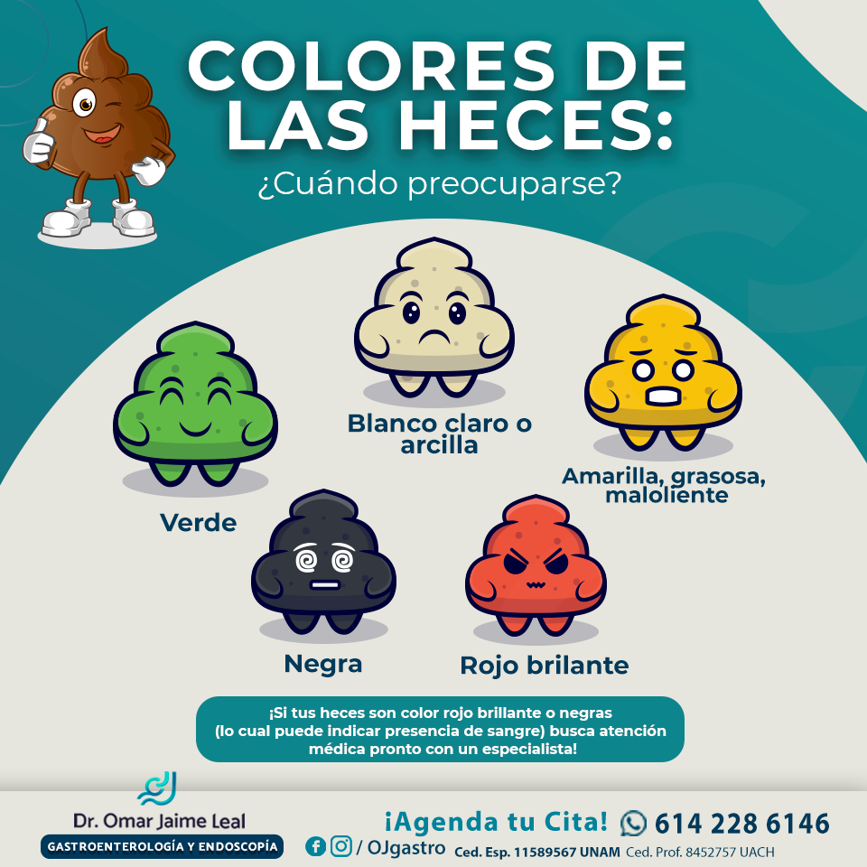 💩 👉🏼 Las heces pueden tener un rango... - Dr. Omar Jaime Leal