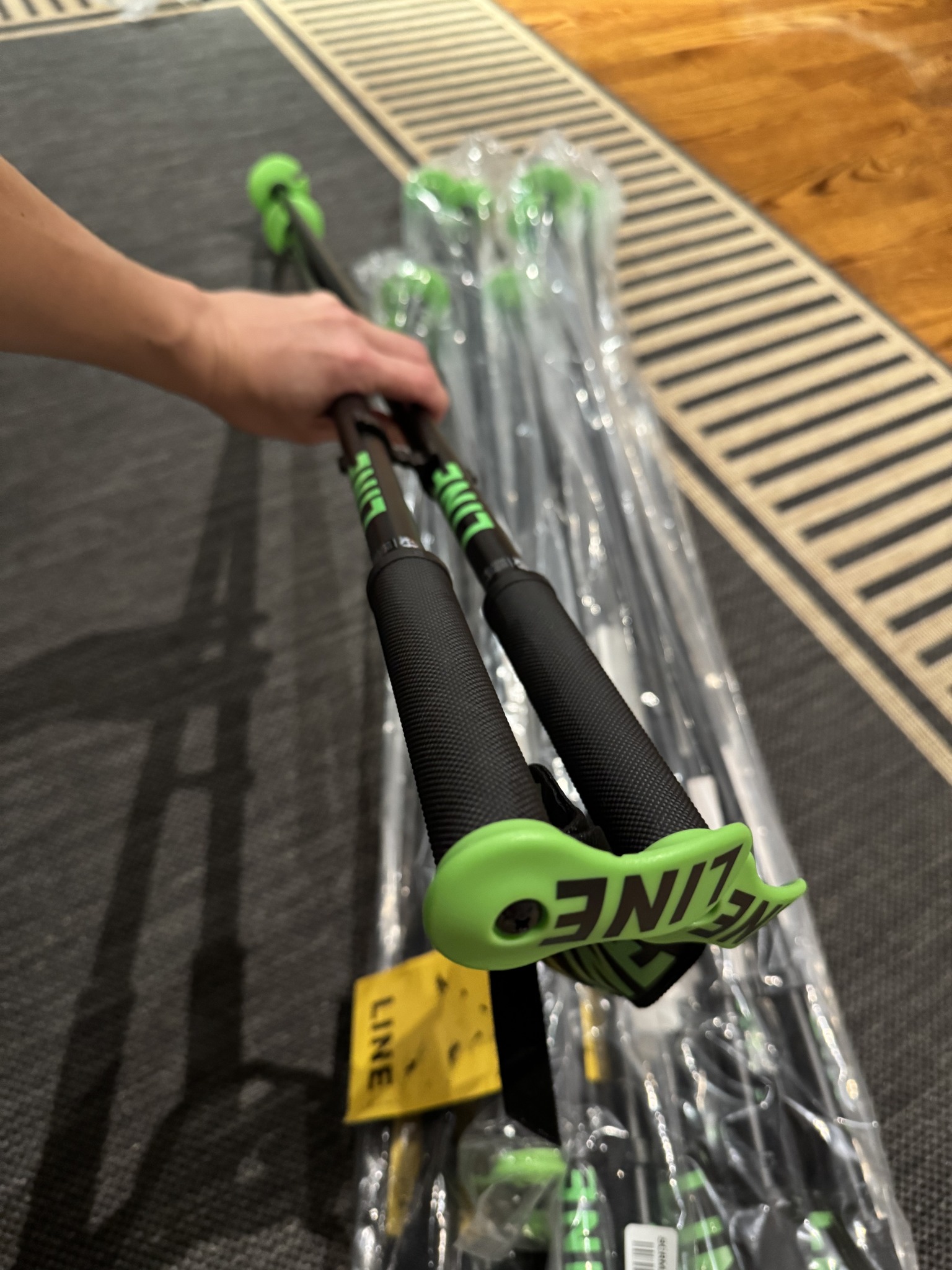 Line Mastermind 157 - Park Style Skis - Twin Tips, and Tyrolia 
