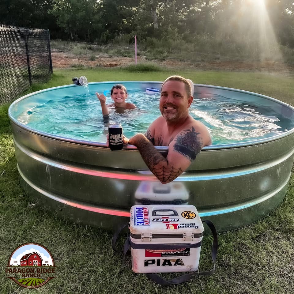 Plunge pool | Stock Tank Pool |... - Paragon Ridge Ranch