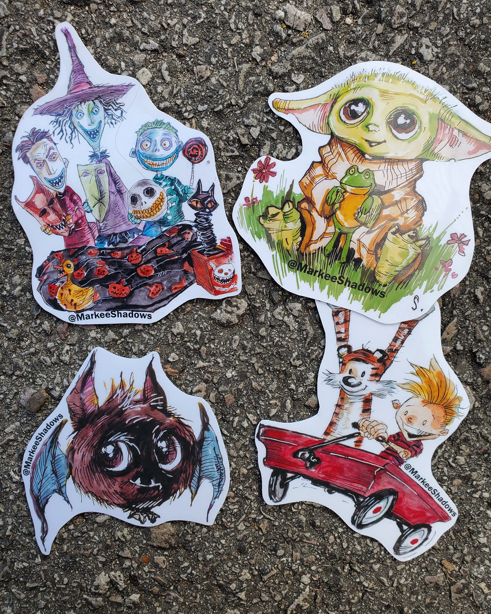 Crypt Kitty - New stickers I have available! Featuring my...