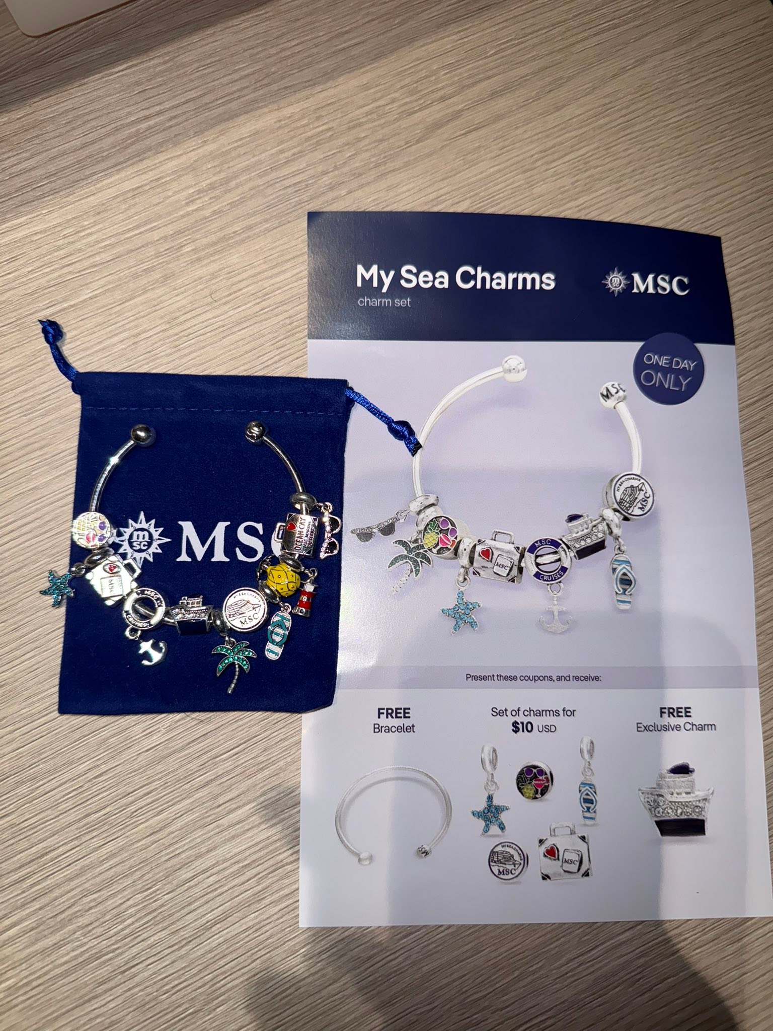 MSC World America - Information & Questions | I finally got my bracelet ...
