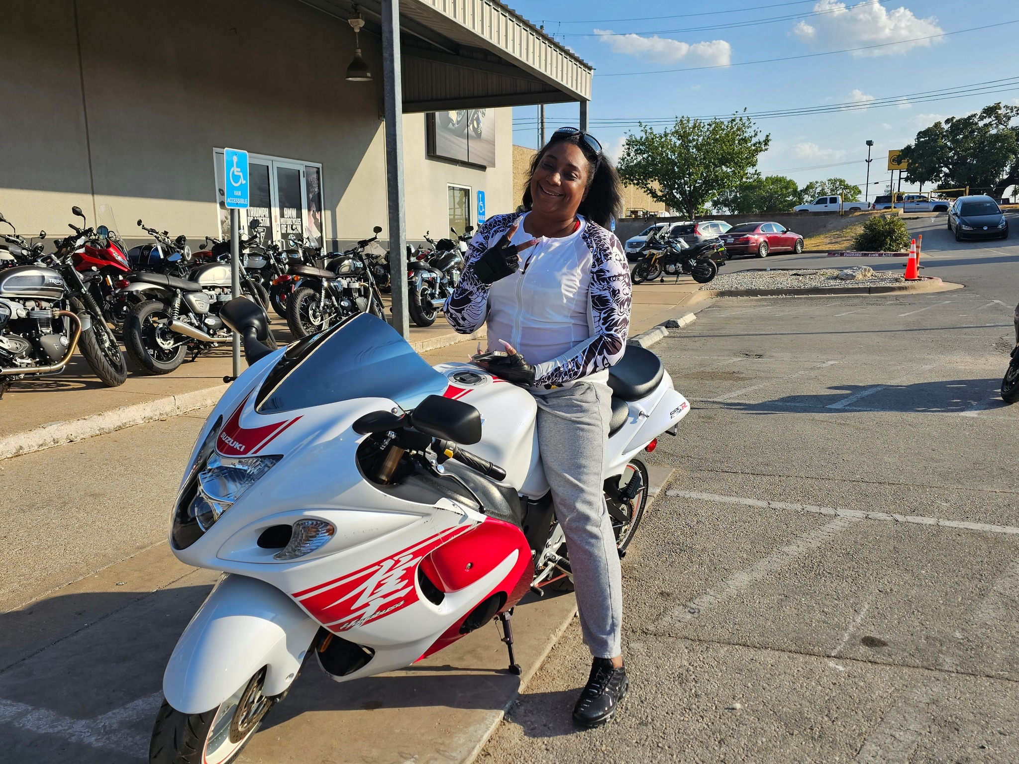 Dem Gyrlz MC member JusBlaze shares her riding story