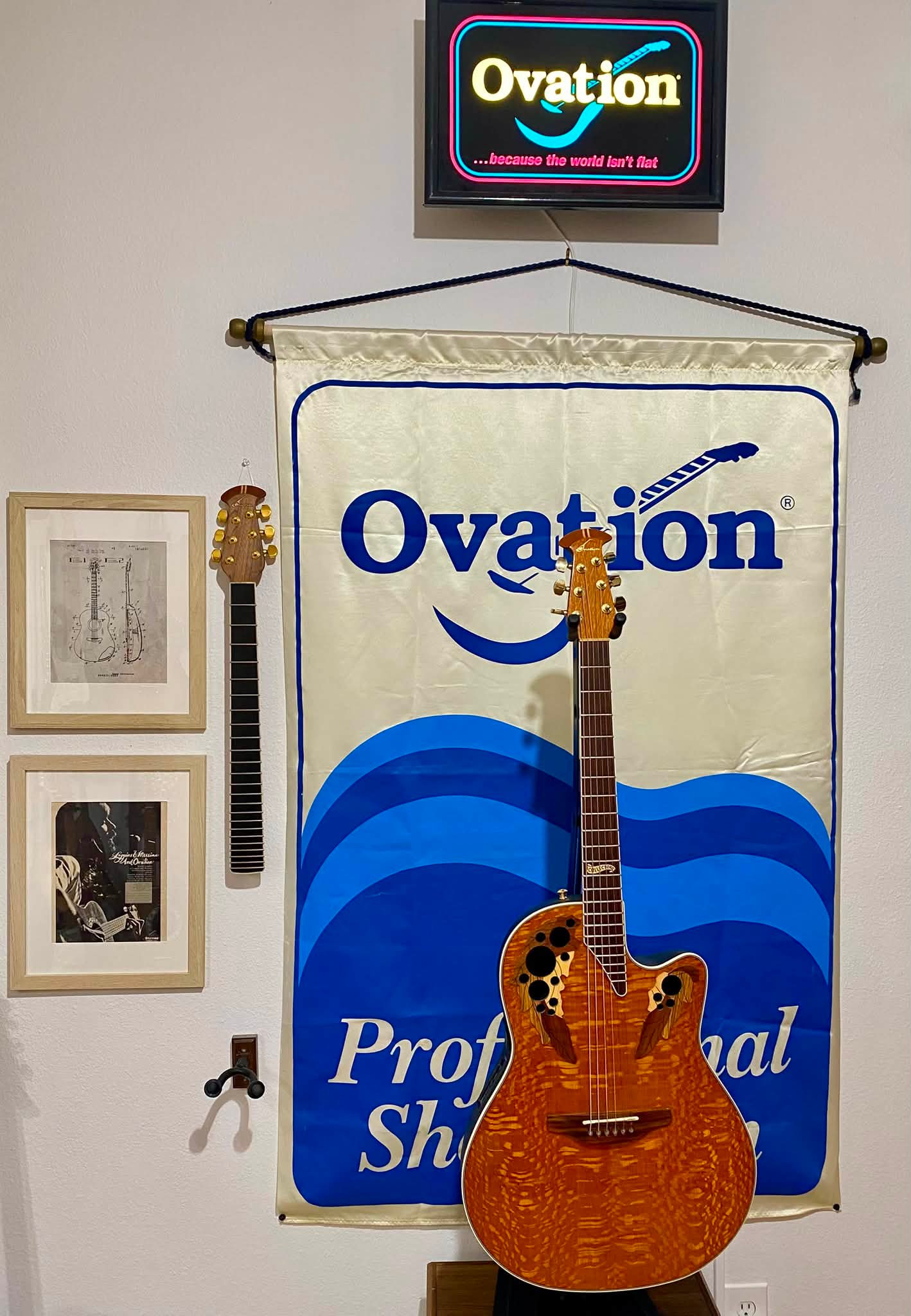 1995 Ovation guitar collectors edition prototype