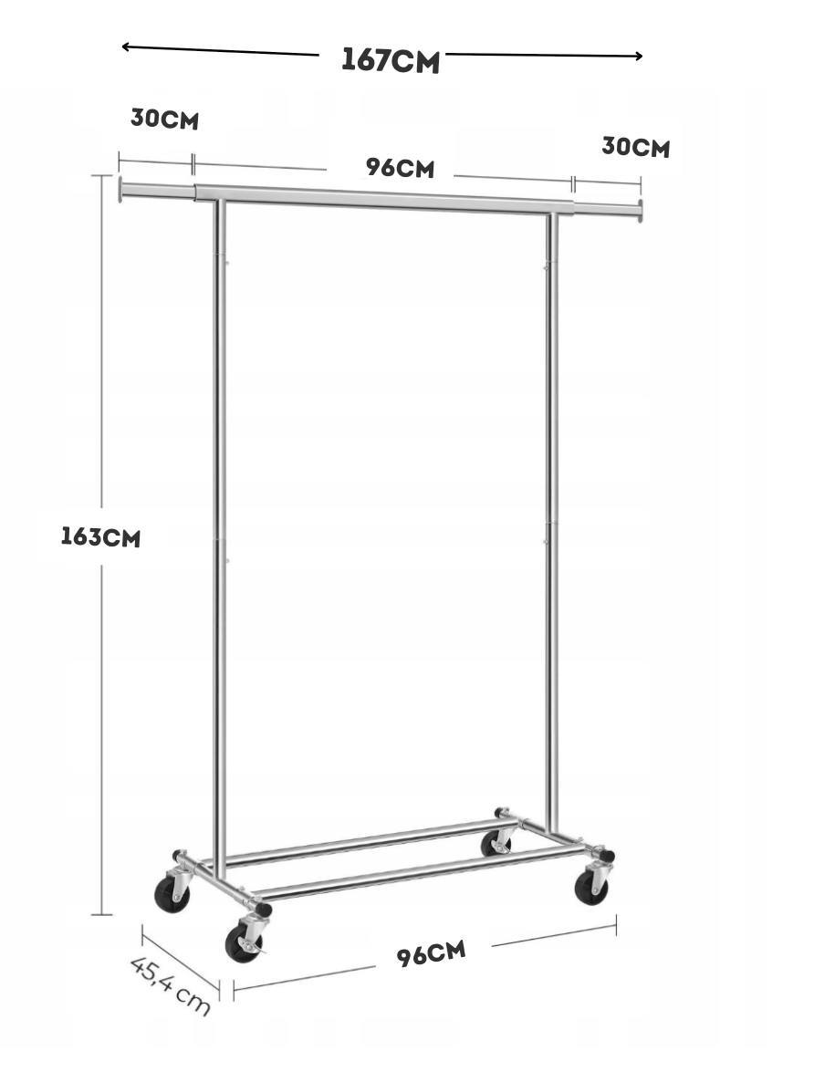 Industrial Folding Clothes Rack - Garment Racks - Auckland, New Zealand ...