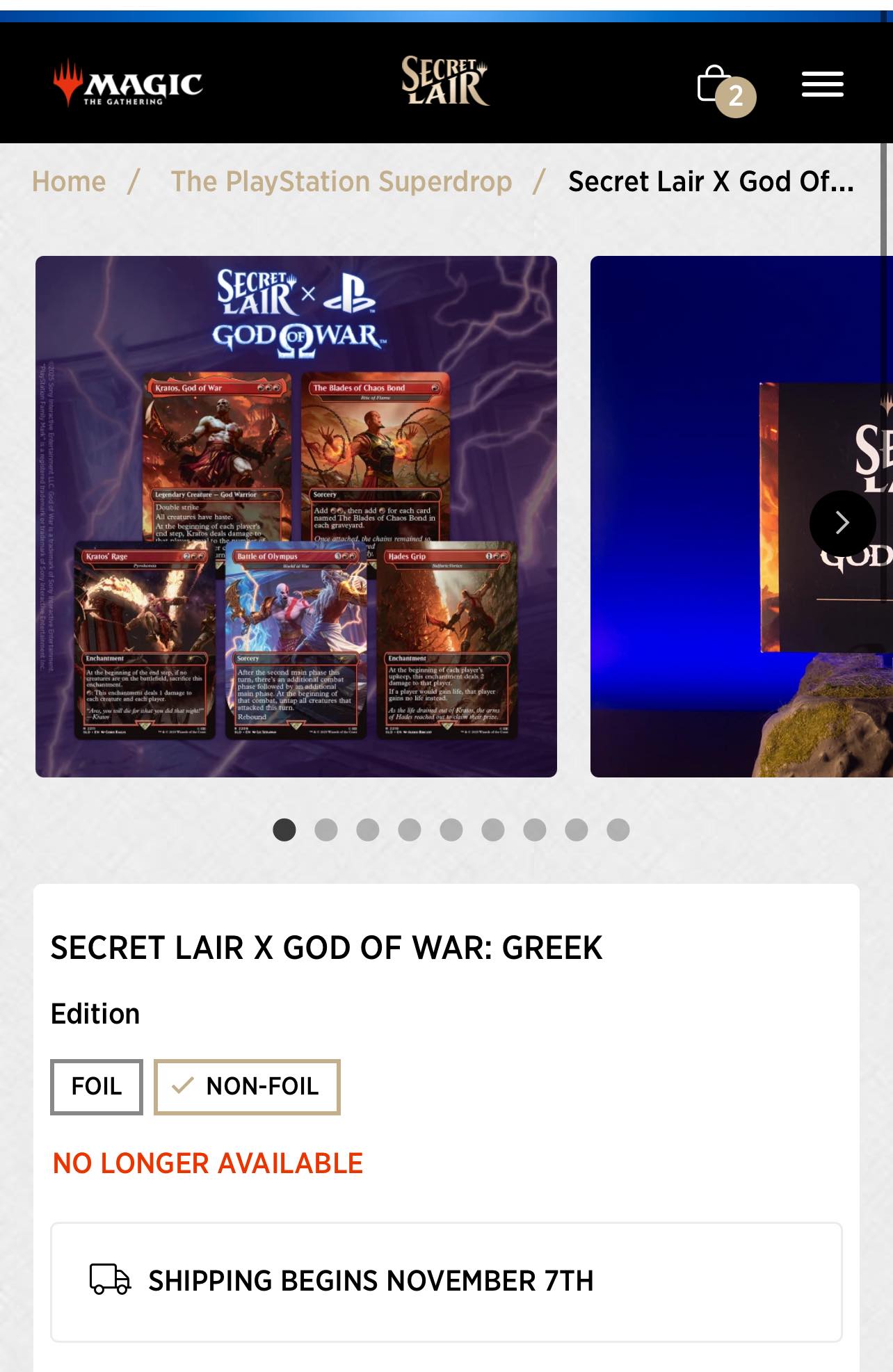 Why is Witch's Familiar Non-Foil Edition selling for $400 at WPN