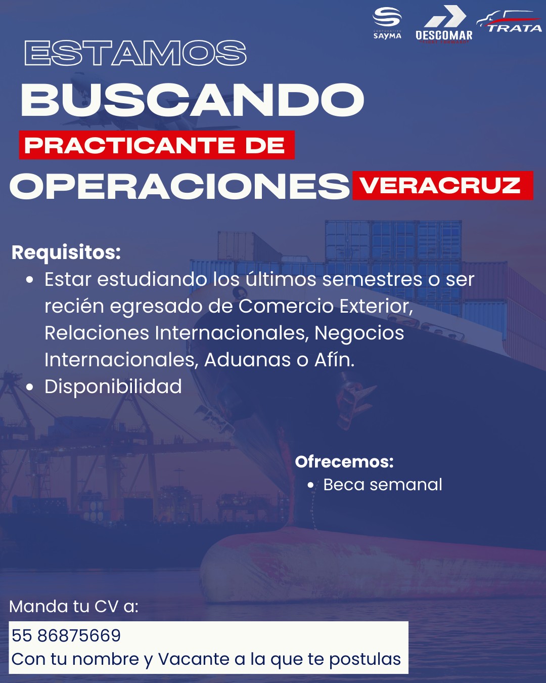 BOLSA DE TRABAJO VERACRUZ | **Corporativo SAYMA, **está en búsqueda de ...