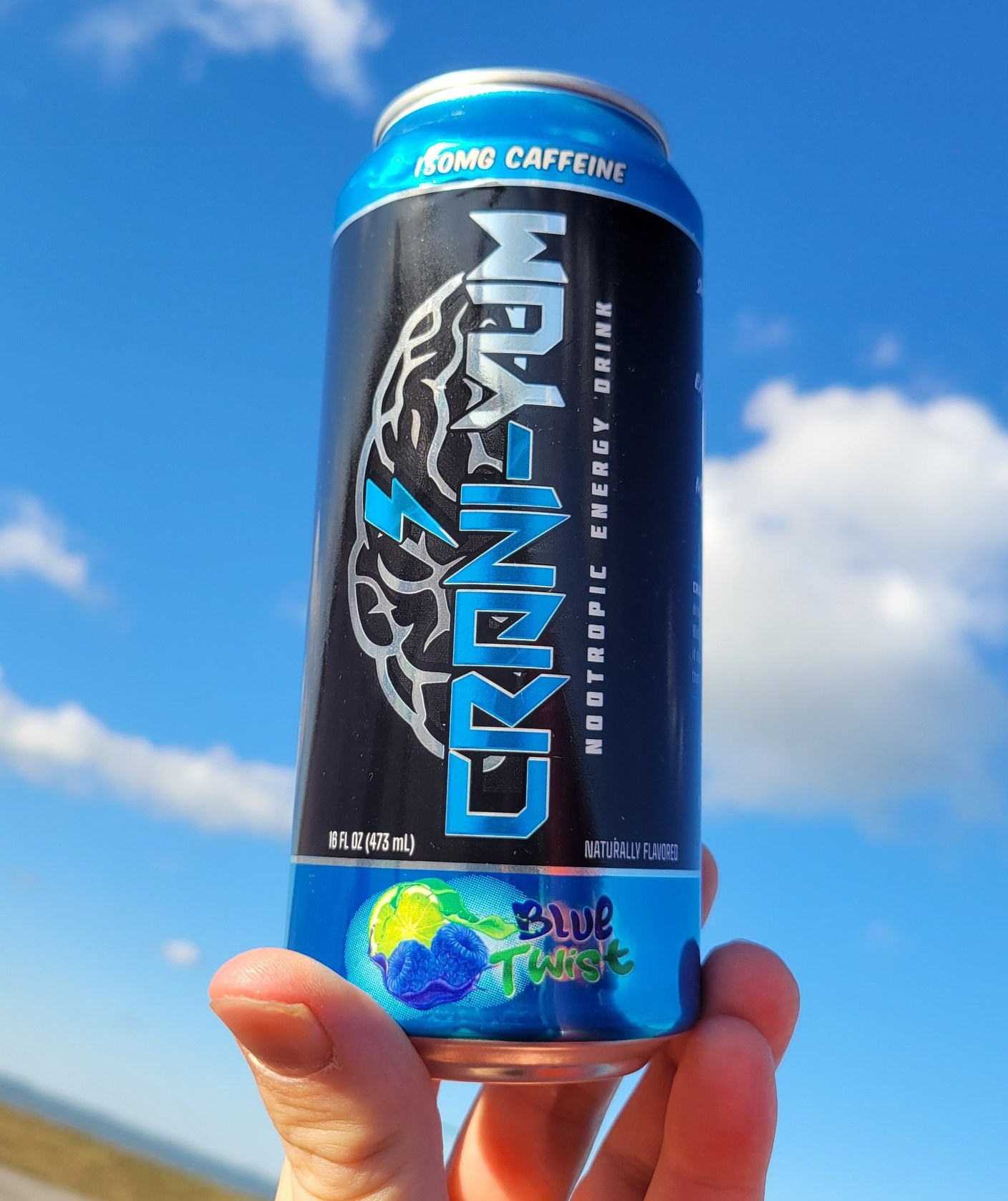 Crani-yum blue twist energy drink review