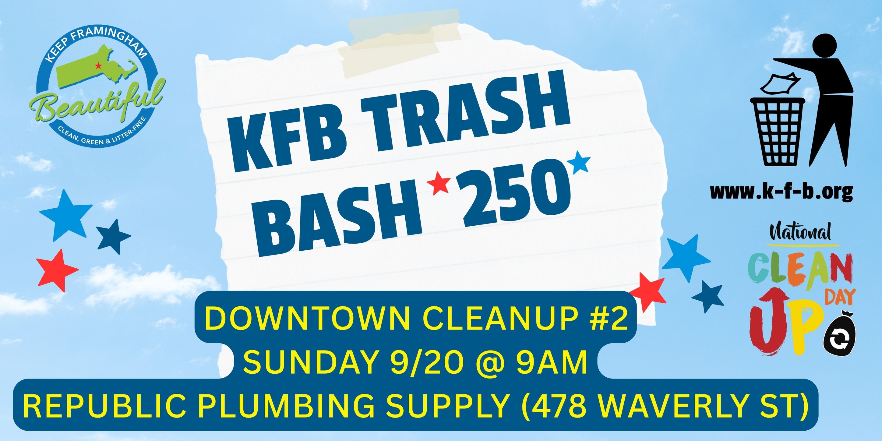 KFB Downtown Cleanup #2 @ Republic Plumbing Supply