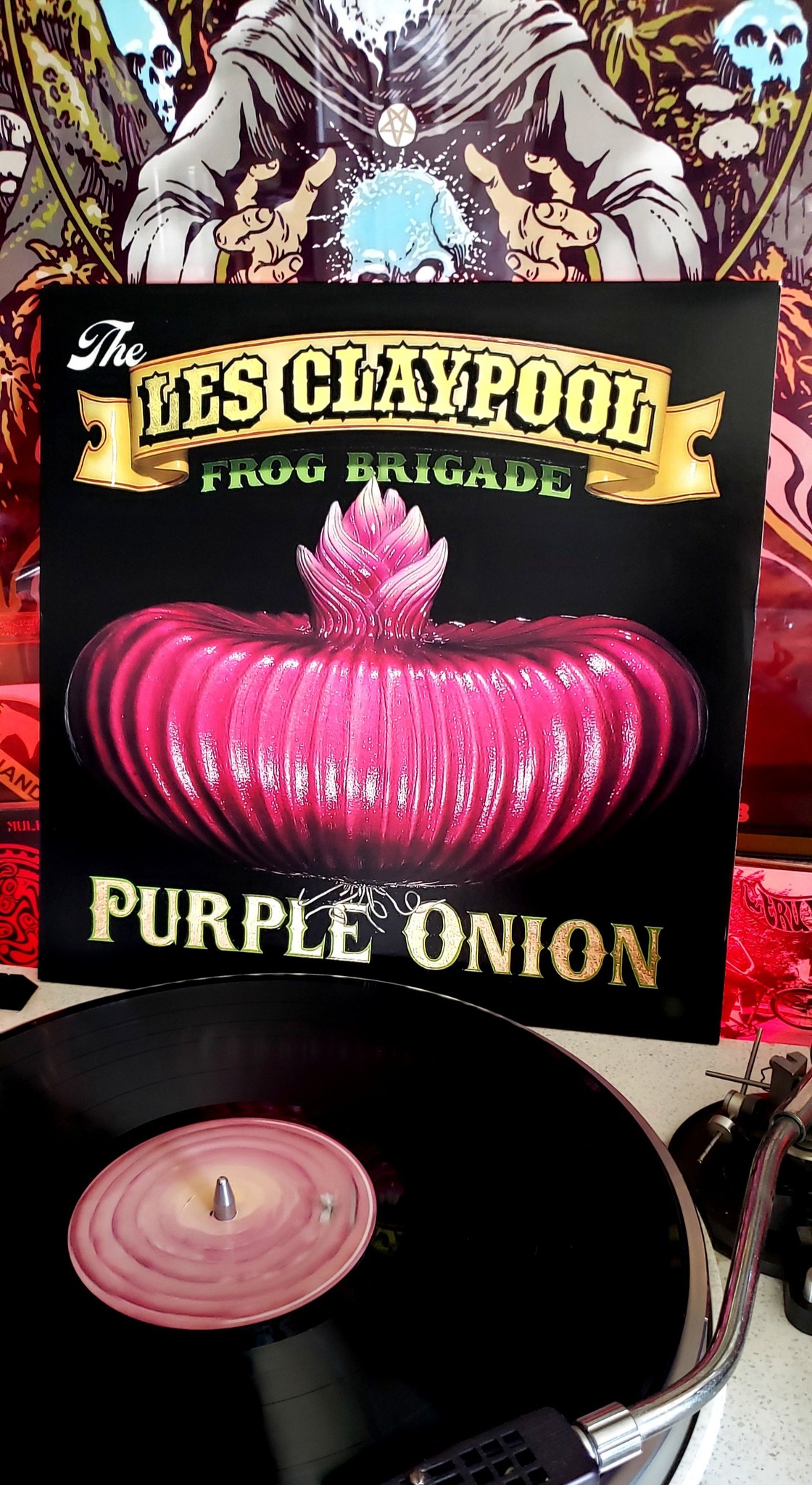Colonel Les Claypool's Fearless Flying Frog Brigade live album