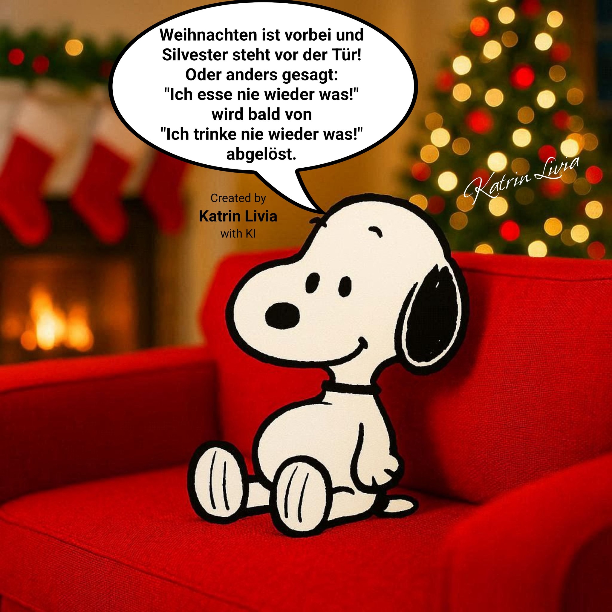 lustigebilder #weihnachten #silvester #SNOOPY