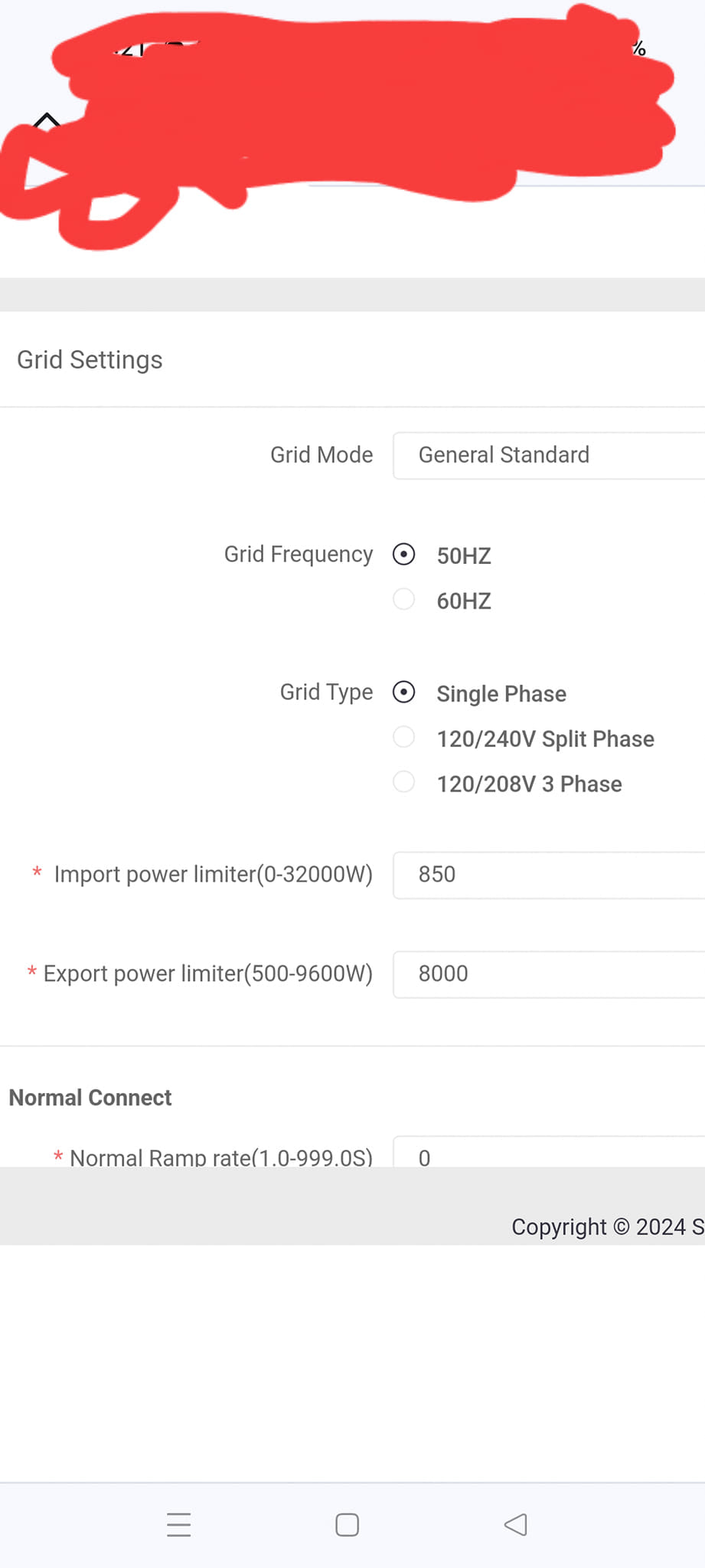 SUNSYNK Owners Group | Is there anyone who can explain all the settings ...