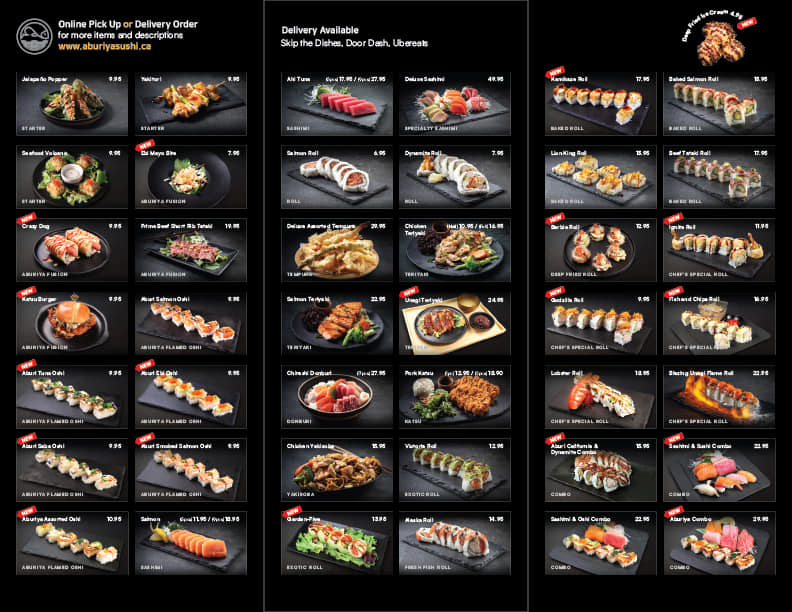 Aburiya Sushi | Maple Ridge BC