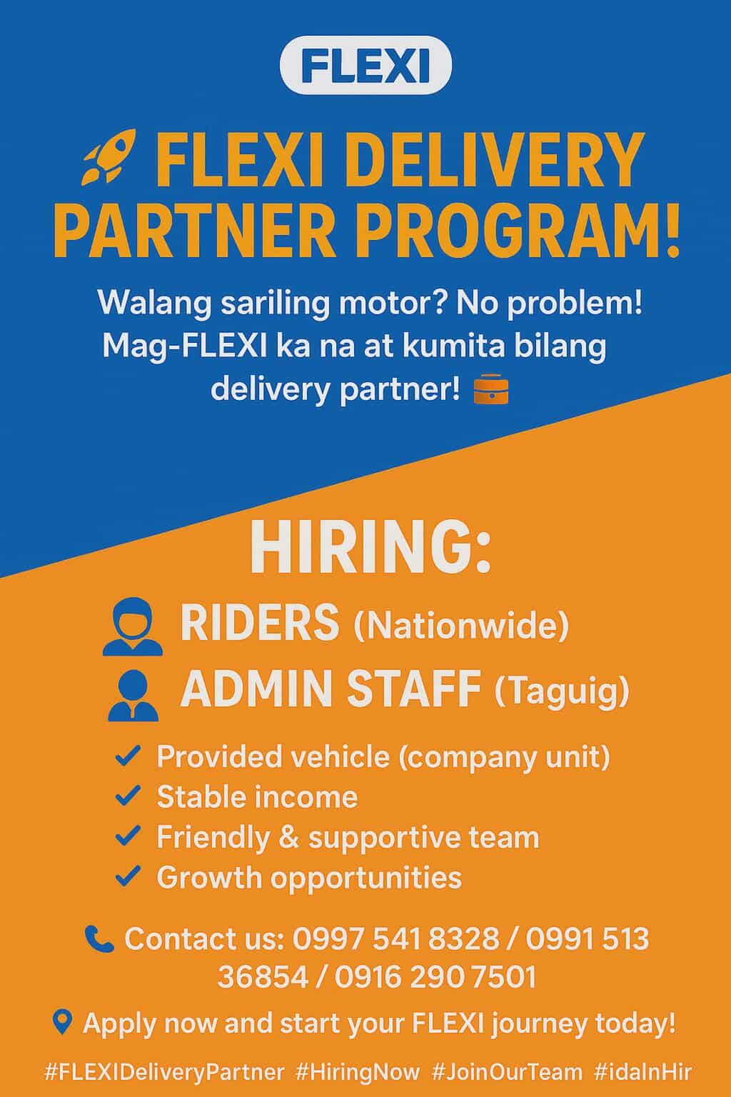 Delivery Riders Job Hiring | 𝗜𝗻𝗱𝗿𝗮 𝗣𝗵𝗶𝗹𝗶𝗽𝗽𝗶𝗻𝗲𝘀 𝗶𝘀 𝗶𝗻 𝗨𝗥𝗚𝗘𝗡𝗧 𝗻𝗲𝗲𝗱 𝗼𝗳 ...