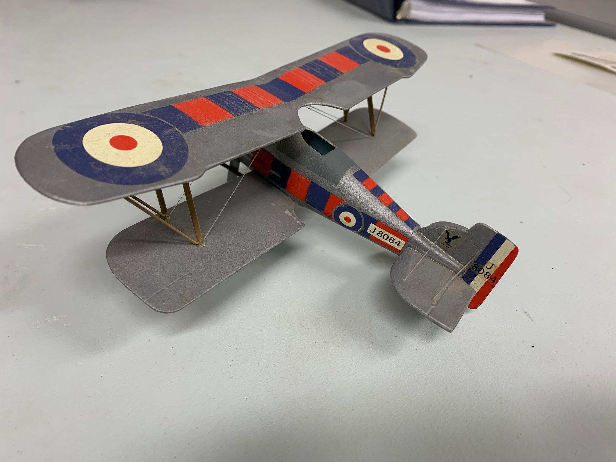 Scale models of army co-operation aircraft