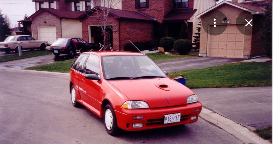 Car - This 1994 Pontiac Firefly is one of those uniquely Canadian cars ...
