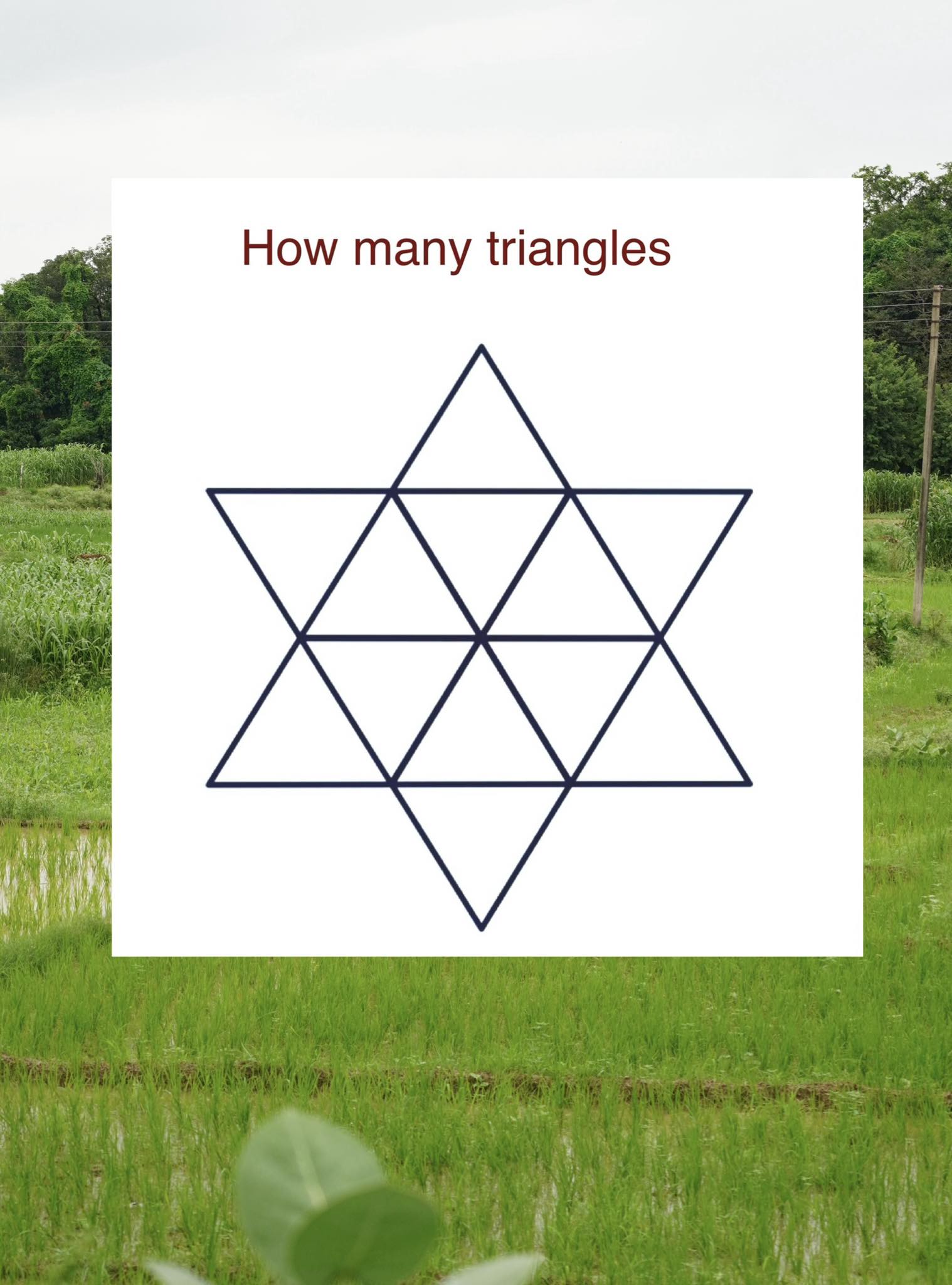 How many triangles #maths... - Mritunjay Lectures | Facebook