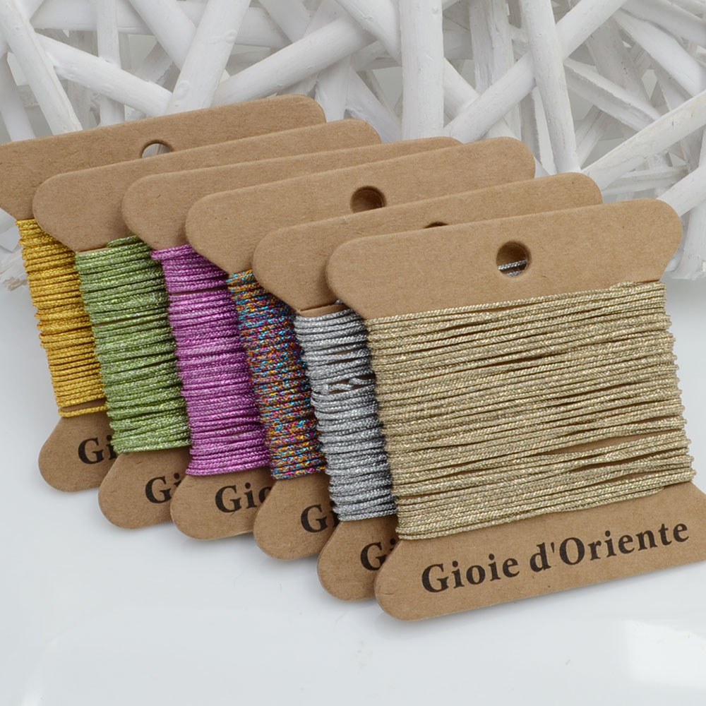 GDO Gioie D'Oriente - Cordon Strass En Silicone 6 Mm X 10 M - Brillant Et Flexible Pour DIY Sacs, Bijoux, Décoration - Plusieurs Couleurs Disponibles (Champagne Ici)