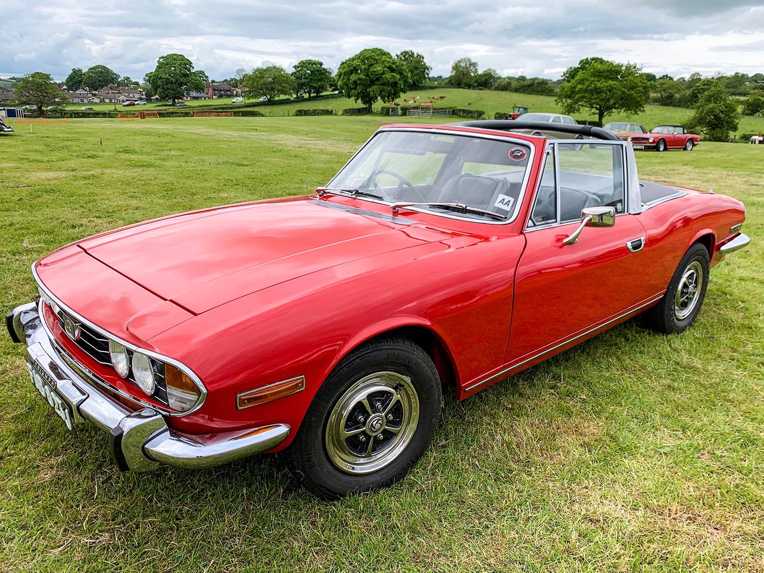 Stag roars in to Rotary Classic Car... - Congleton Rotary