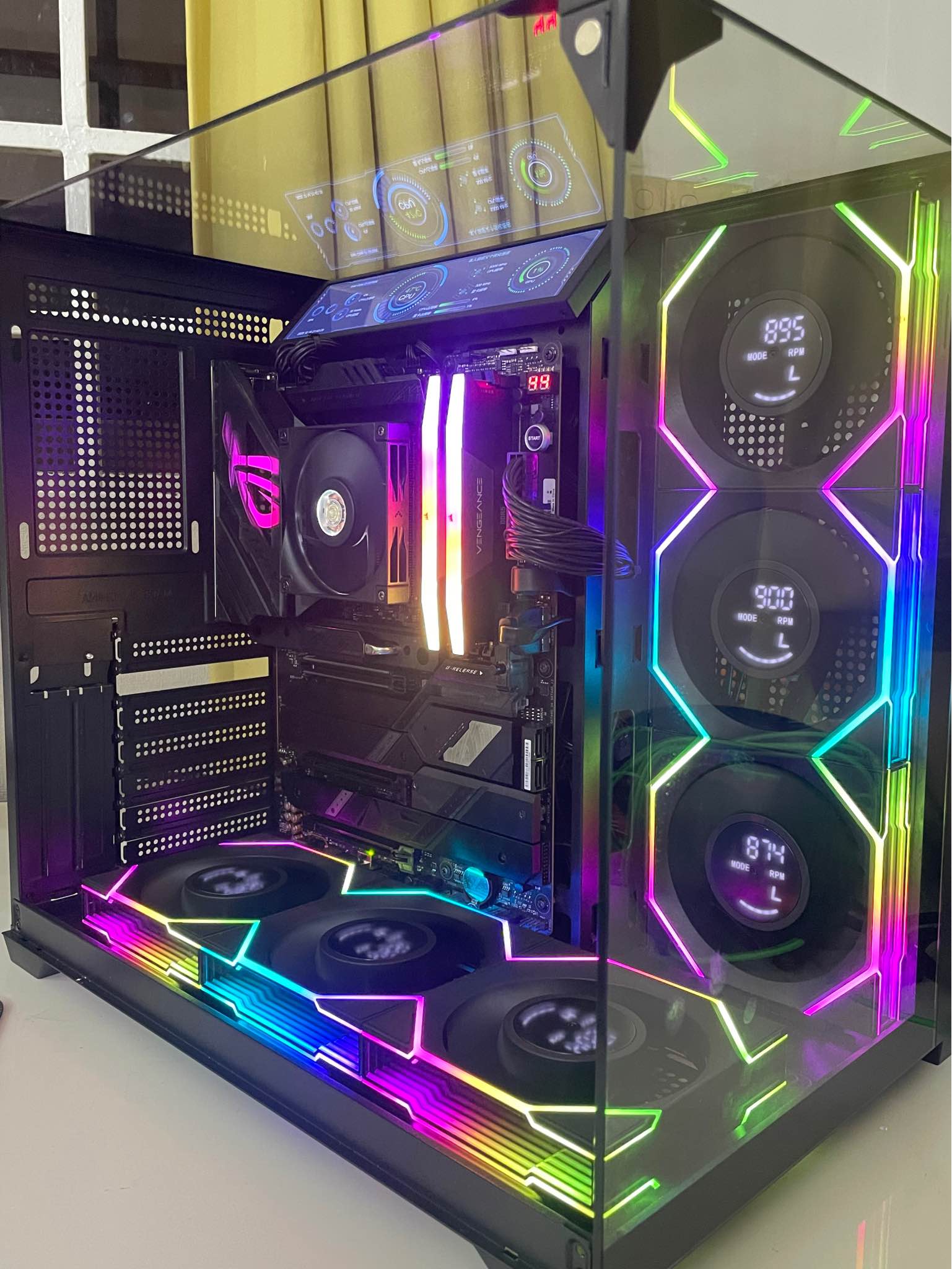 自作PC 13700K/32GB/ROG Z790/1000W Core i7 13700K M/B Rog Strix Z790-E Ram Corsair 32G 6000mhz Only