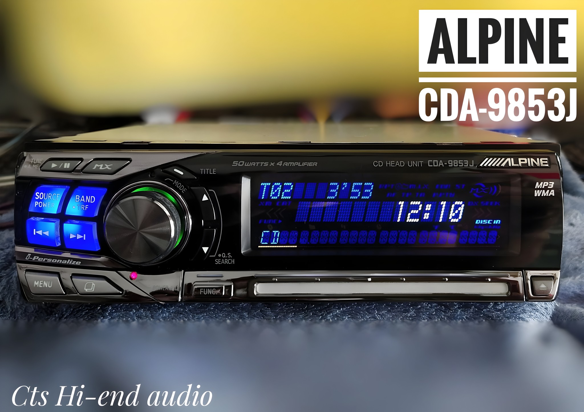 🏮Alpine CDA 7892J Hi-end CD Head Unit Brand year 2003👍