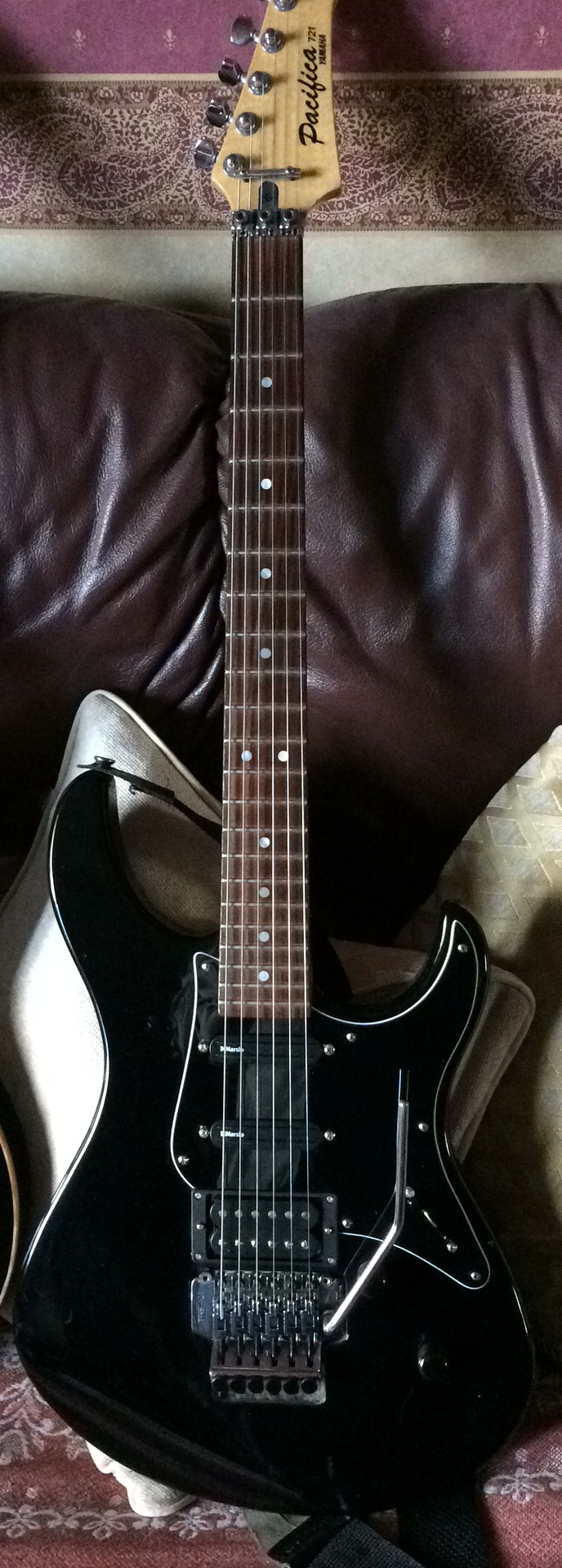 Upgrading my Yamaha Pacifica 721 guitar with DiMarzio pickups