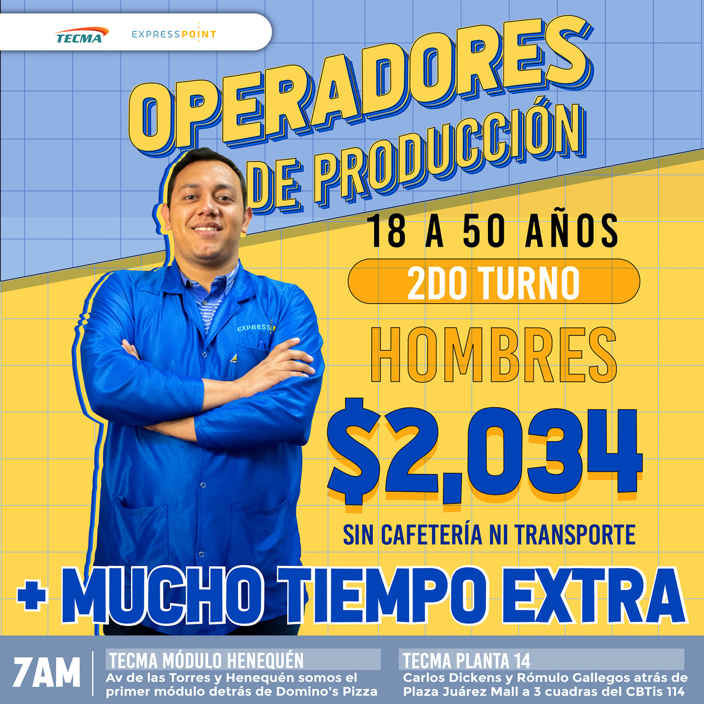 Tecma Jrz - 💞 #FamiliaTECMA 🏭 #ExpressPoint 🖨 😍💵💵 Sueldo... | Facebook