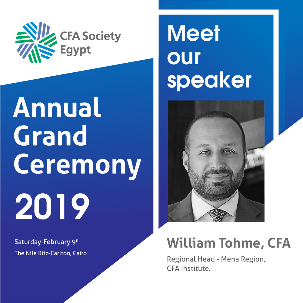 Meet Our Speakers at the 2019 Annual... - CFA Society Egypt