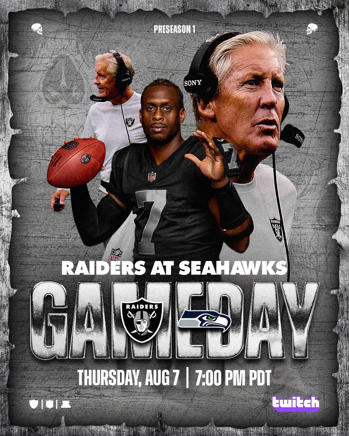 We've been waiting to say thisit's GAMEDAY 🙌 #LVvsSEA