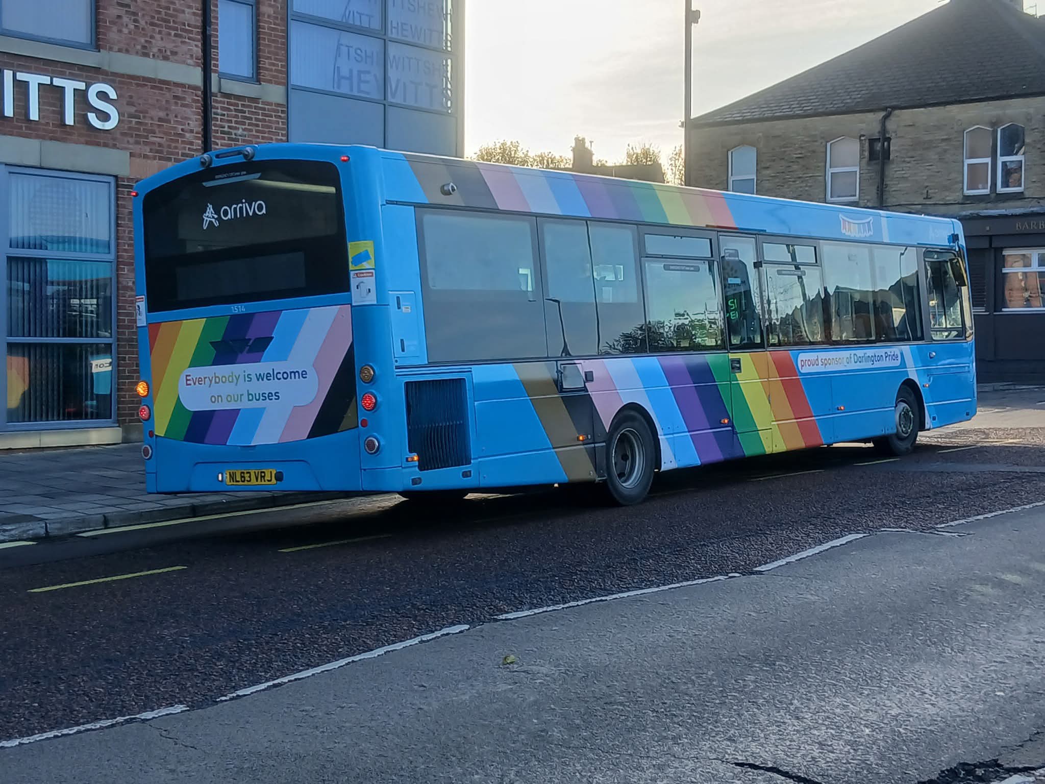 Friends of Buses and Coaches | Seen Bishop Auckland Asda is 1514 Arriva ...