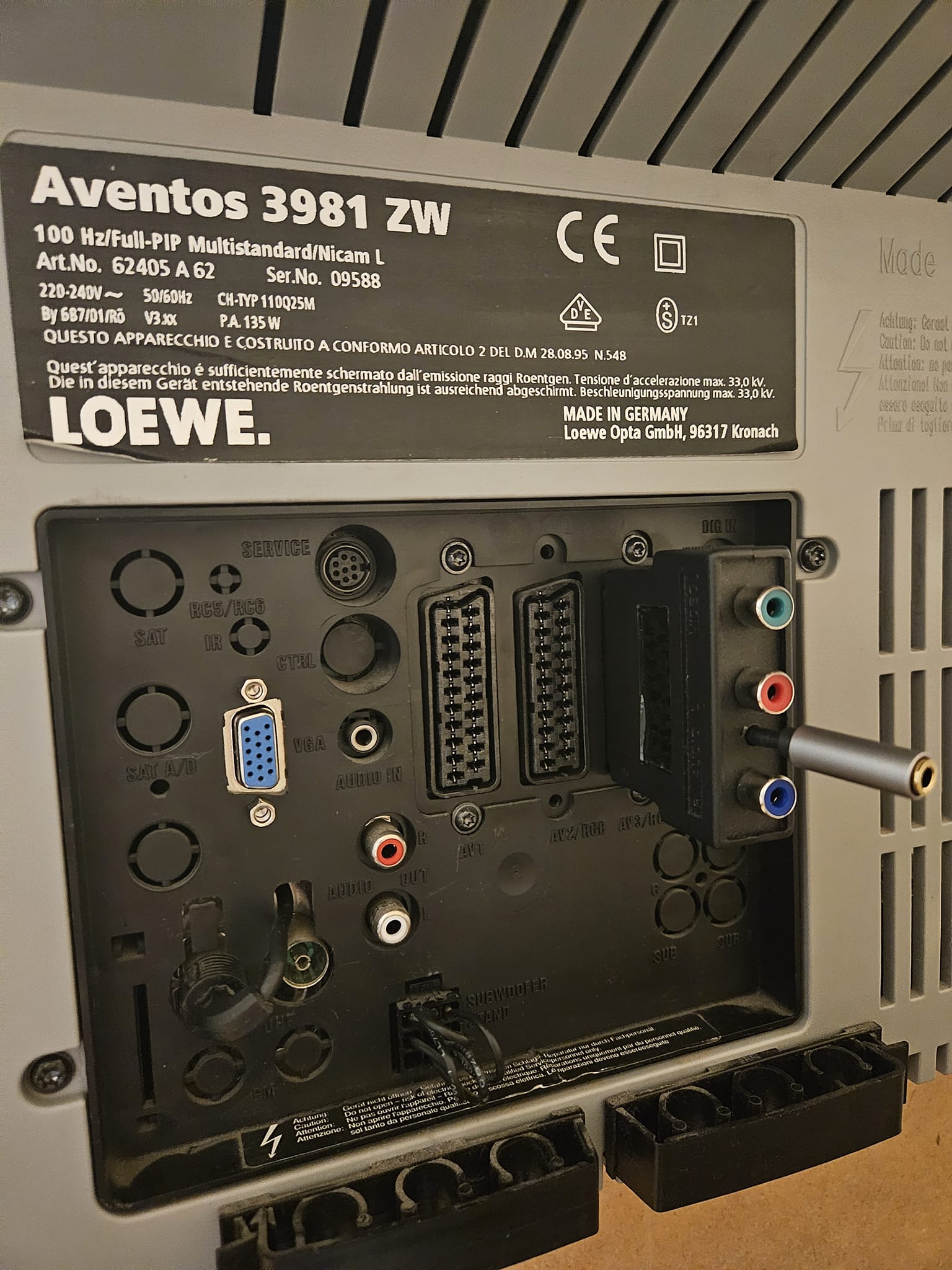 My best retro gaming specs. Loewe Aventos 3981zw ✌️😁