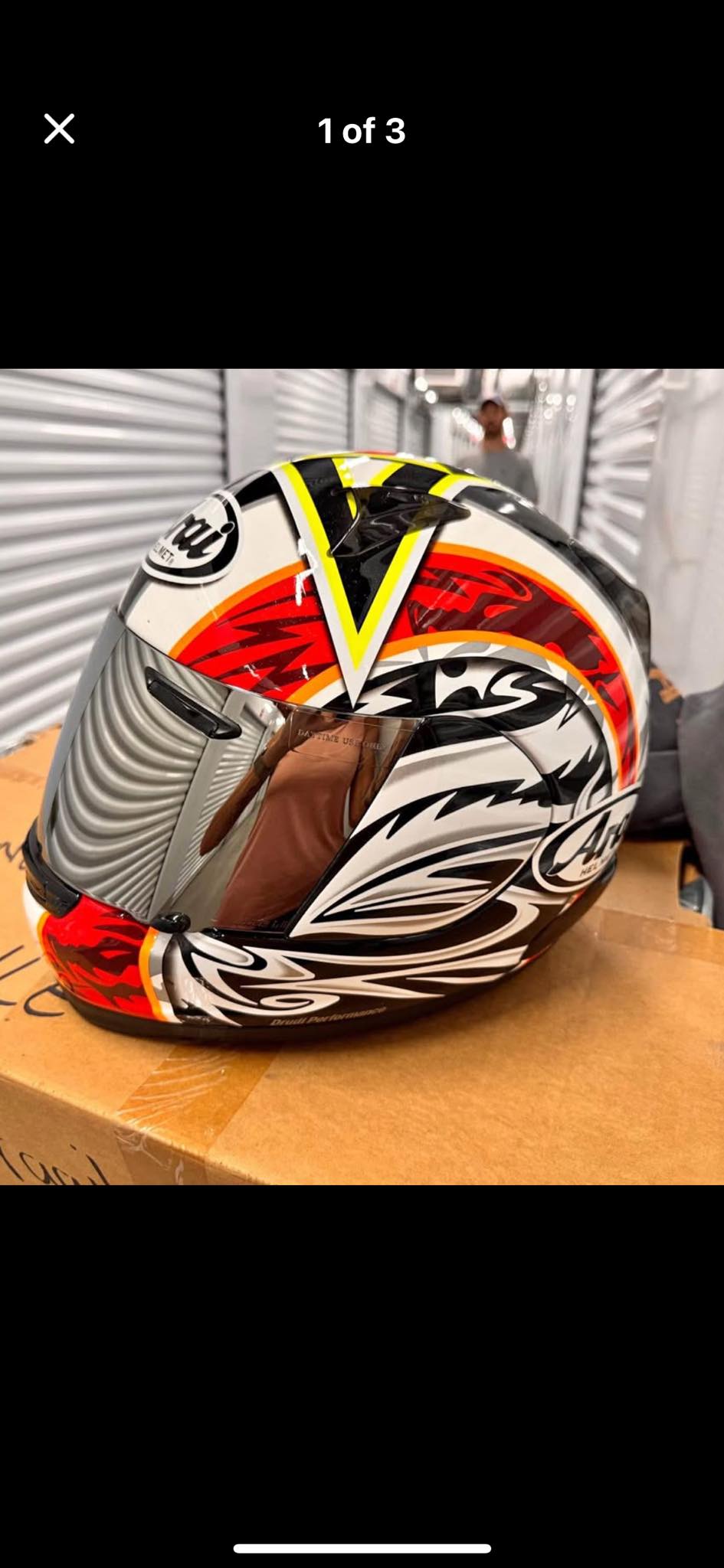 What clear visor fits the Arai Profile helmet?