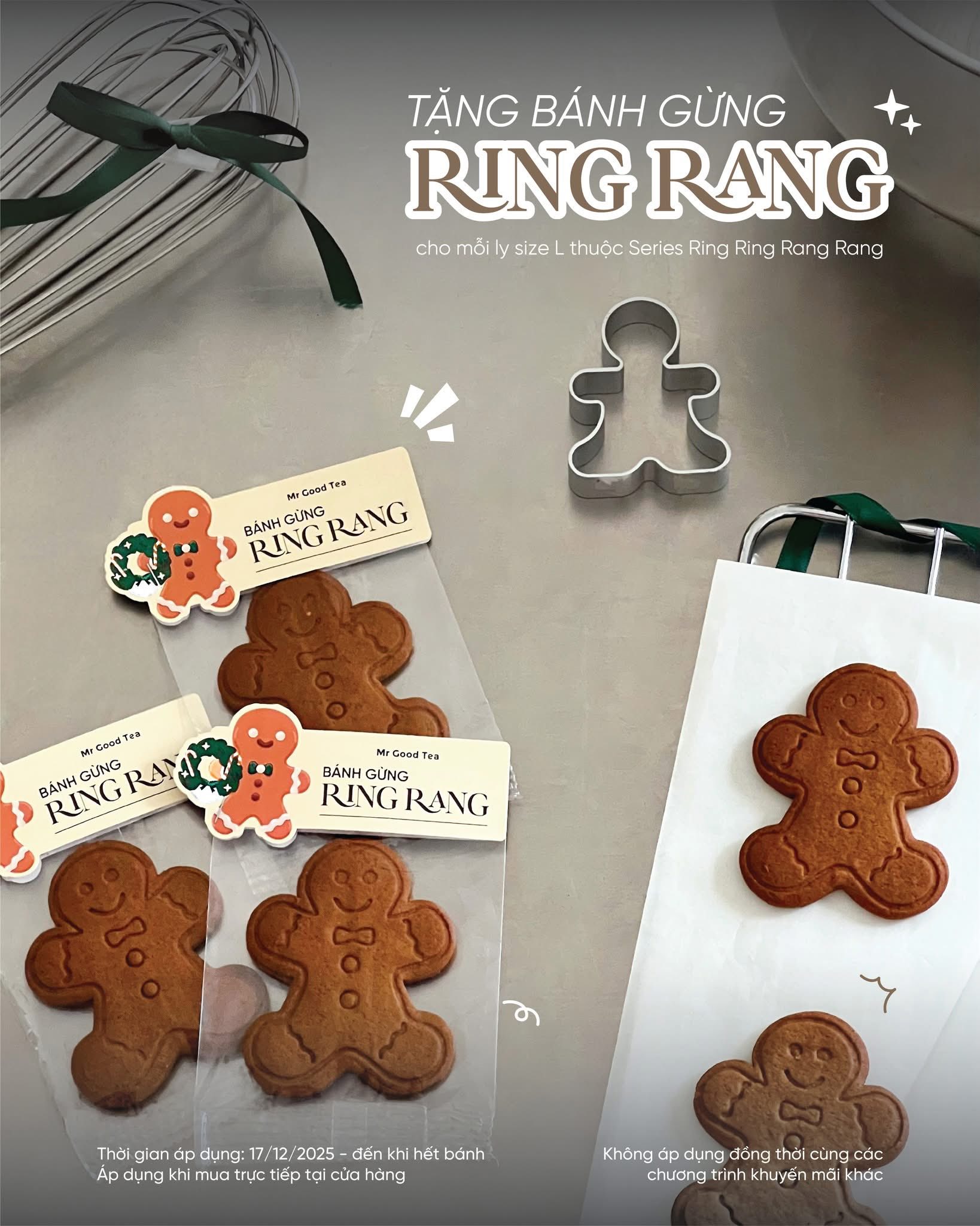 TẶNG BÁNH GỪNG RING RANG CHO MỖI CỐC TRÀ SỮA GẠO RANG SIZE L | Facebook