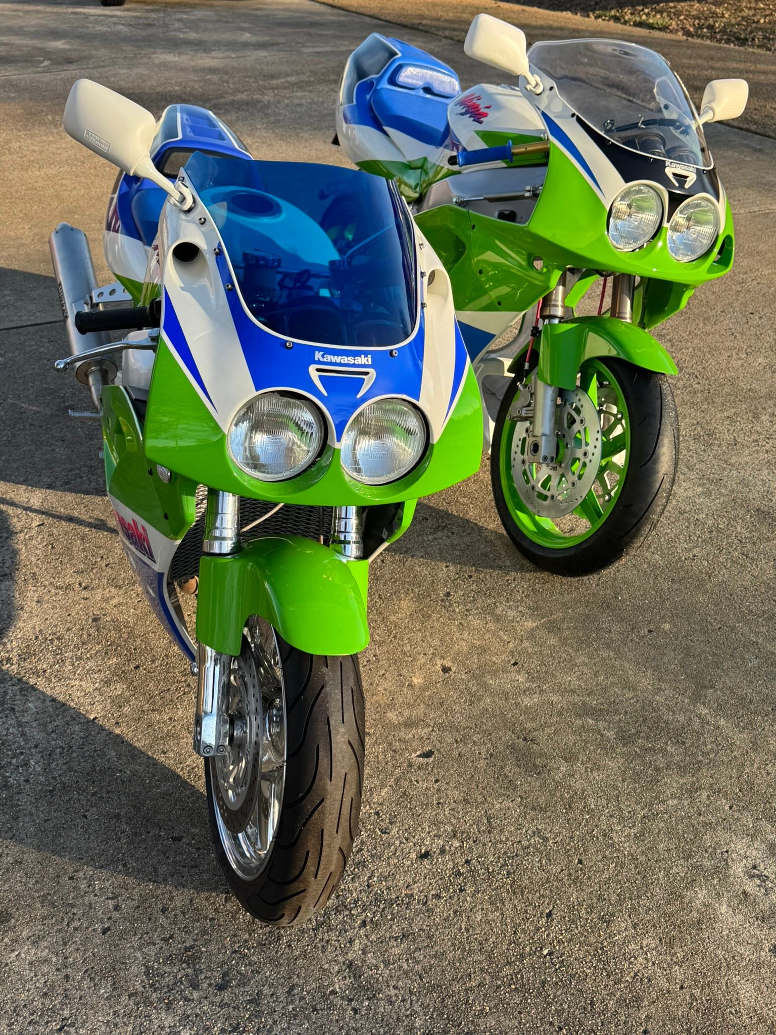 R Restoring a 1992 Kawasaki ZX7 with ZX9R engine swap