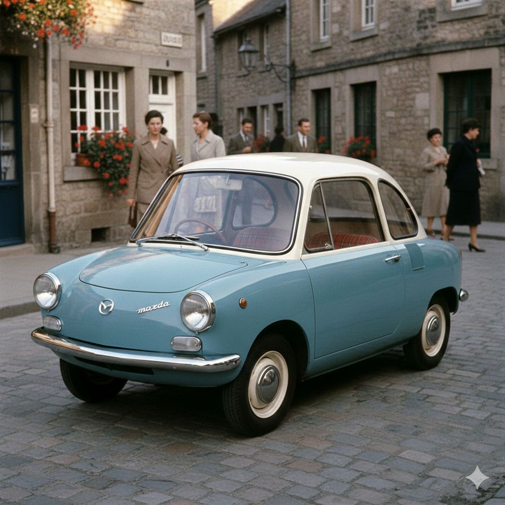 A 1950s Mazda kei car. What would you call it? Mazda .. ?