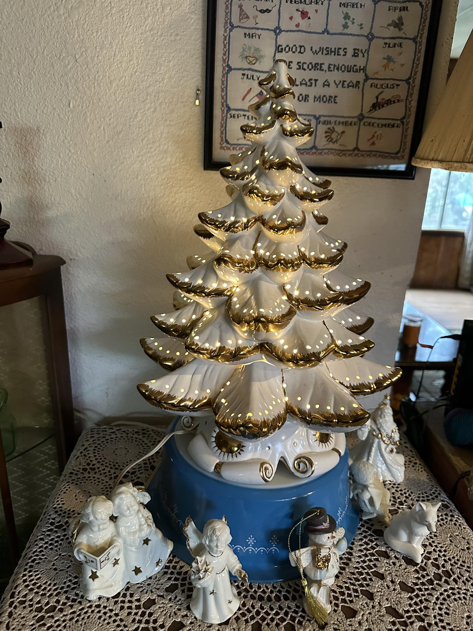 My ceramic tree! Jamar Mallory 1956
