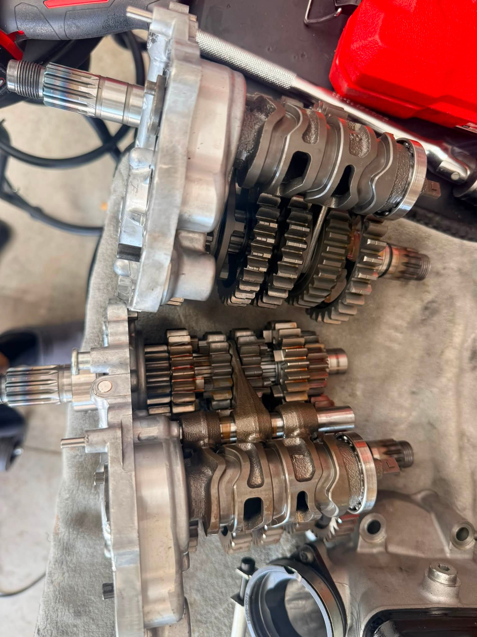 Kawasaki Ninja ZX-10R & ZX-10RR gen 6 engine and transmission