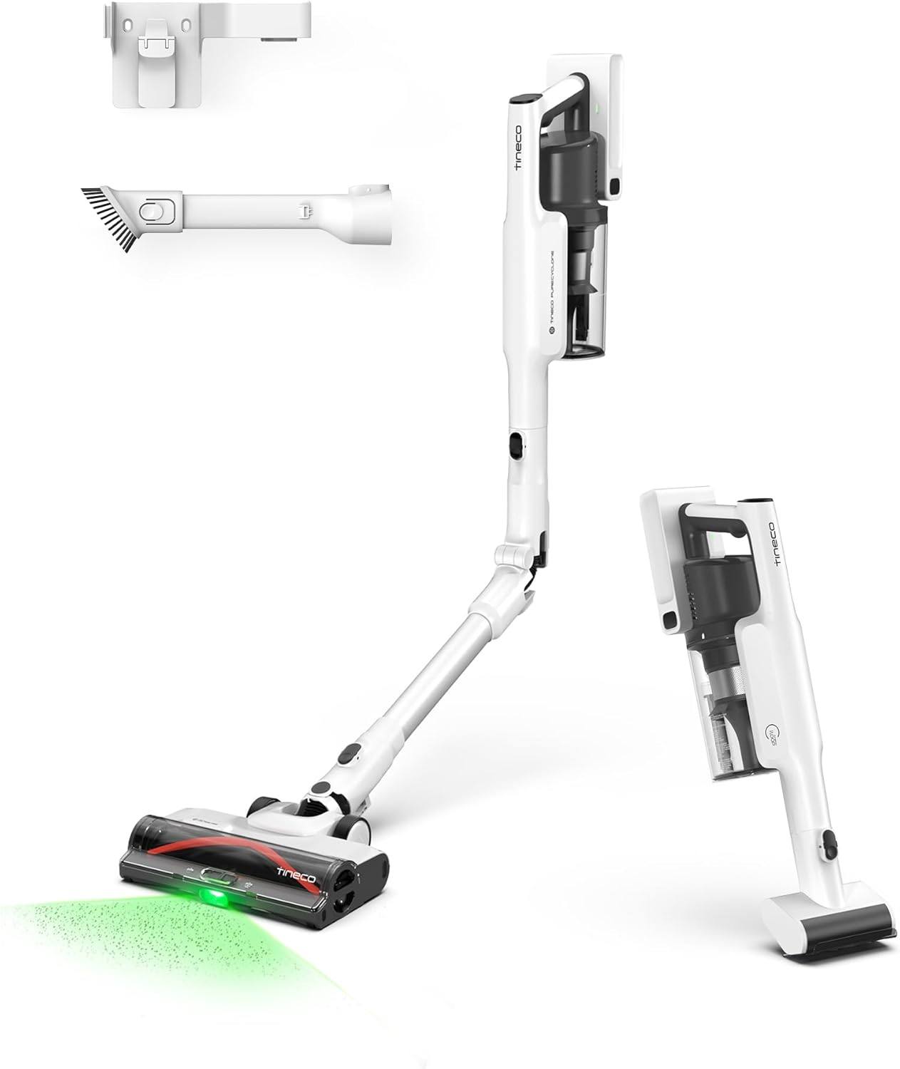 Ivormentico Aspirateur Balai sans Fil, 50Mins/40KPA/450W Aspirateur
