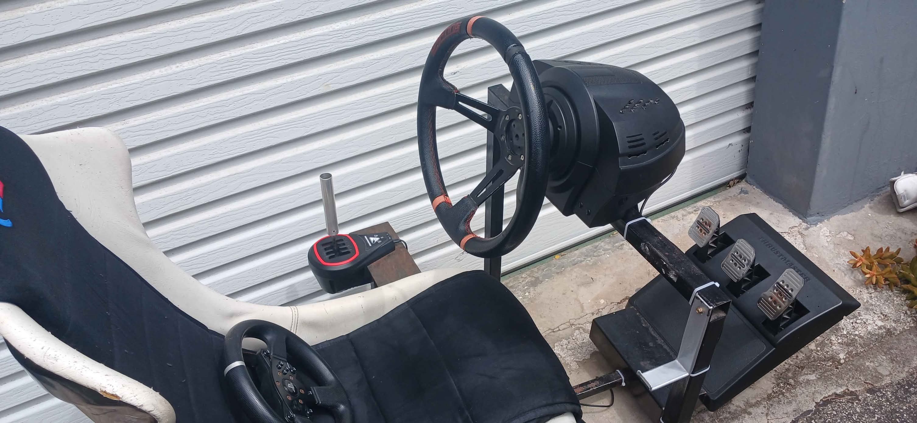 Complete Thrustmaster Sim Rig