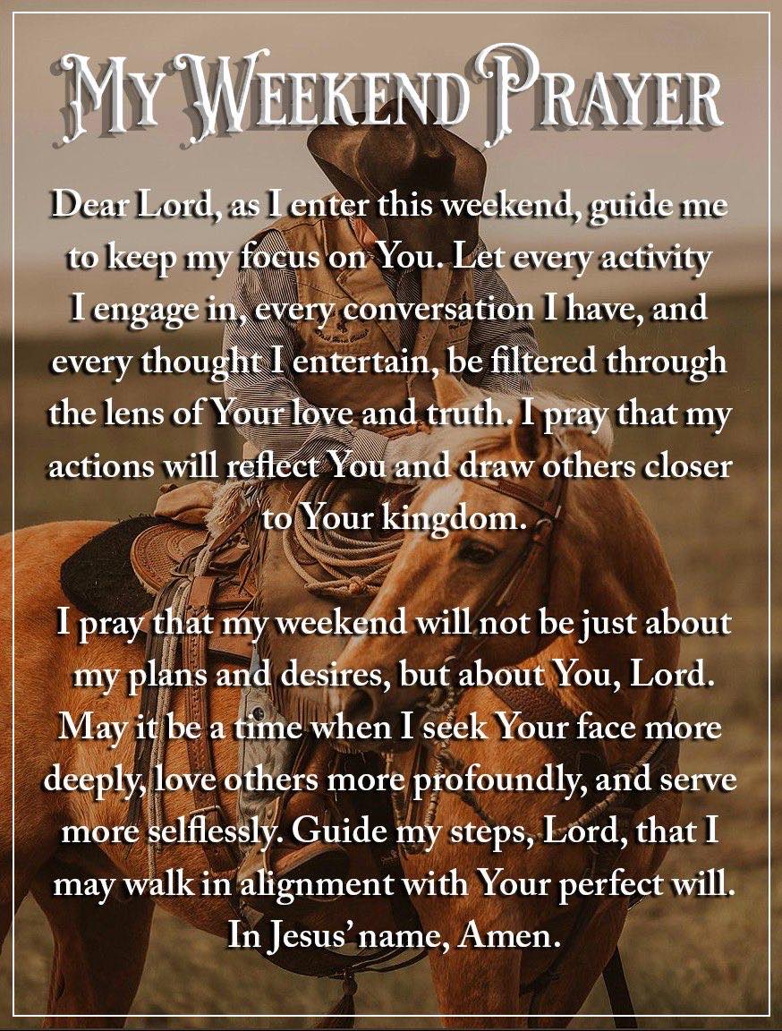 Good Morning , Good Night & Week Day Blessing | A Weekend Prayer For Us ...