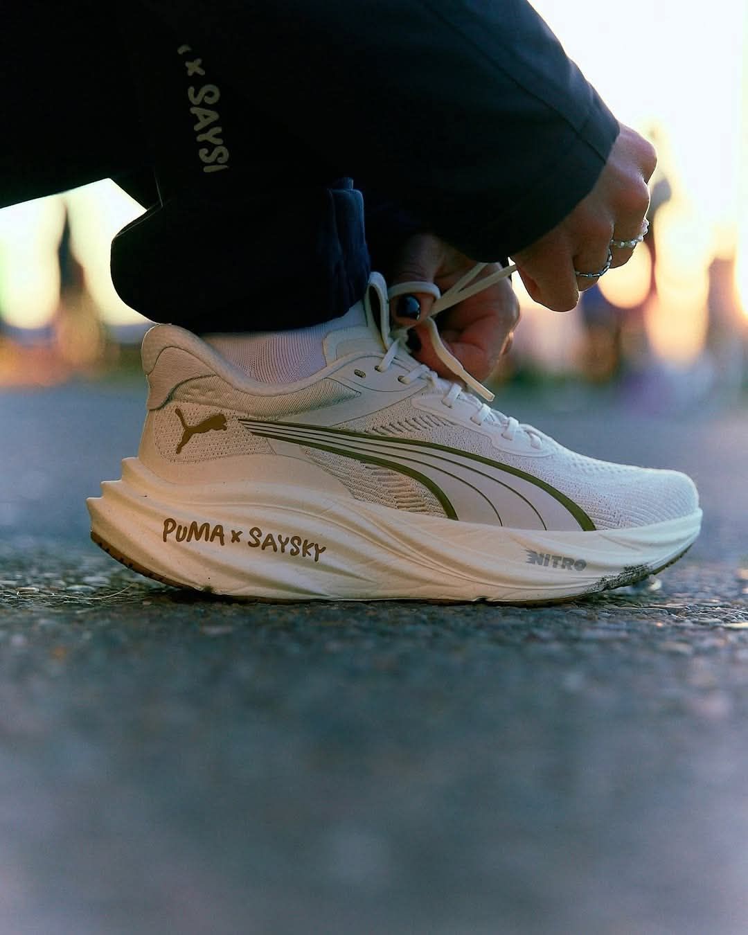 Meet the PUMA x SAYSKY Velocity NITRO 4 — featuring full-length
