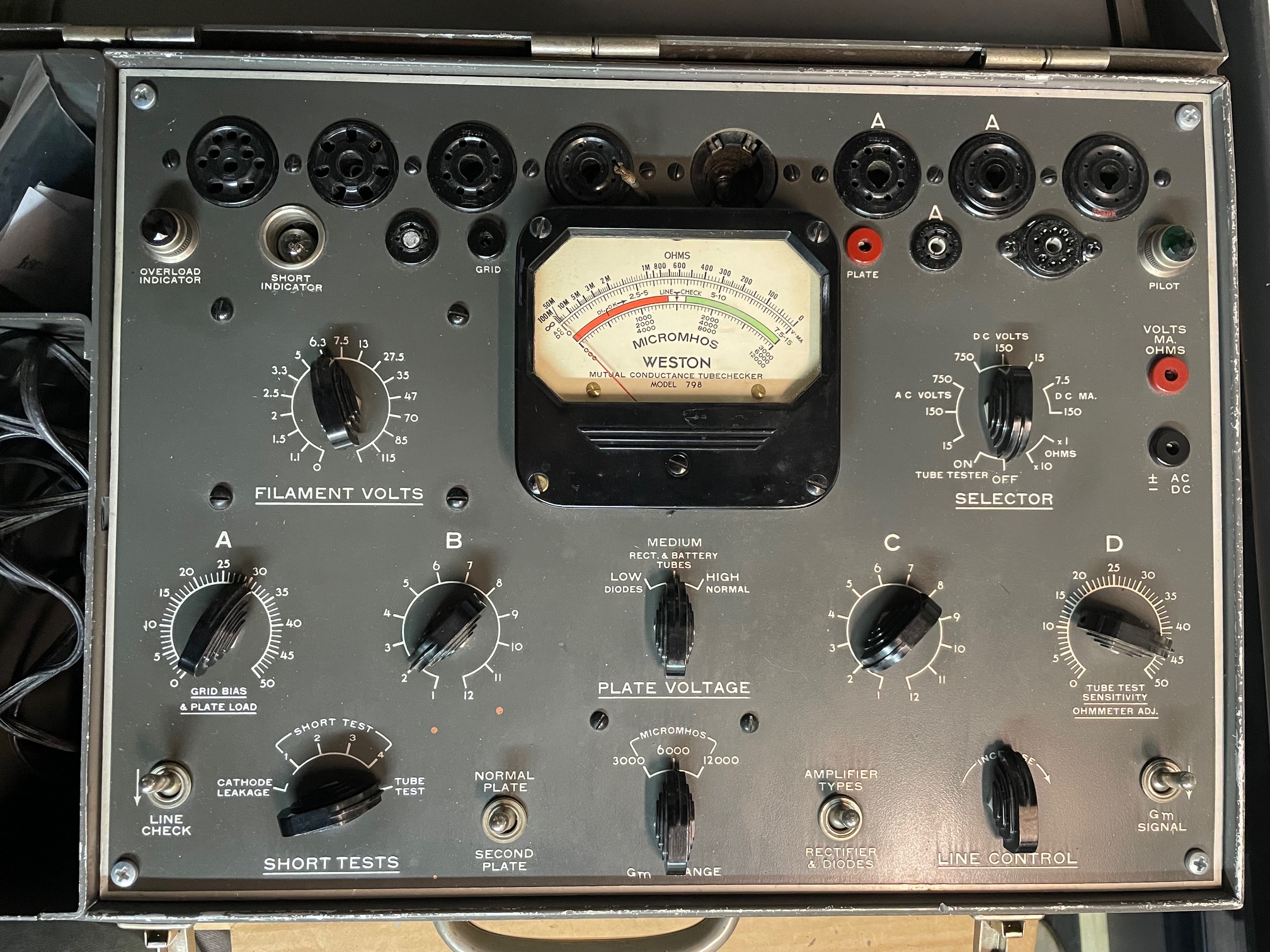 Manuale Di Istruzioni Weston 978 Per Tester Tubi, Nuovo, Made In USA