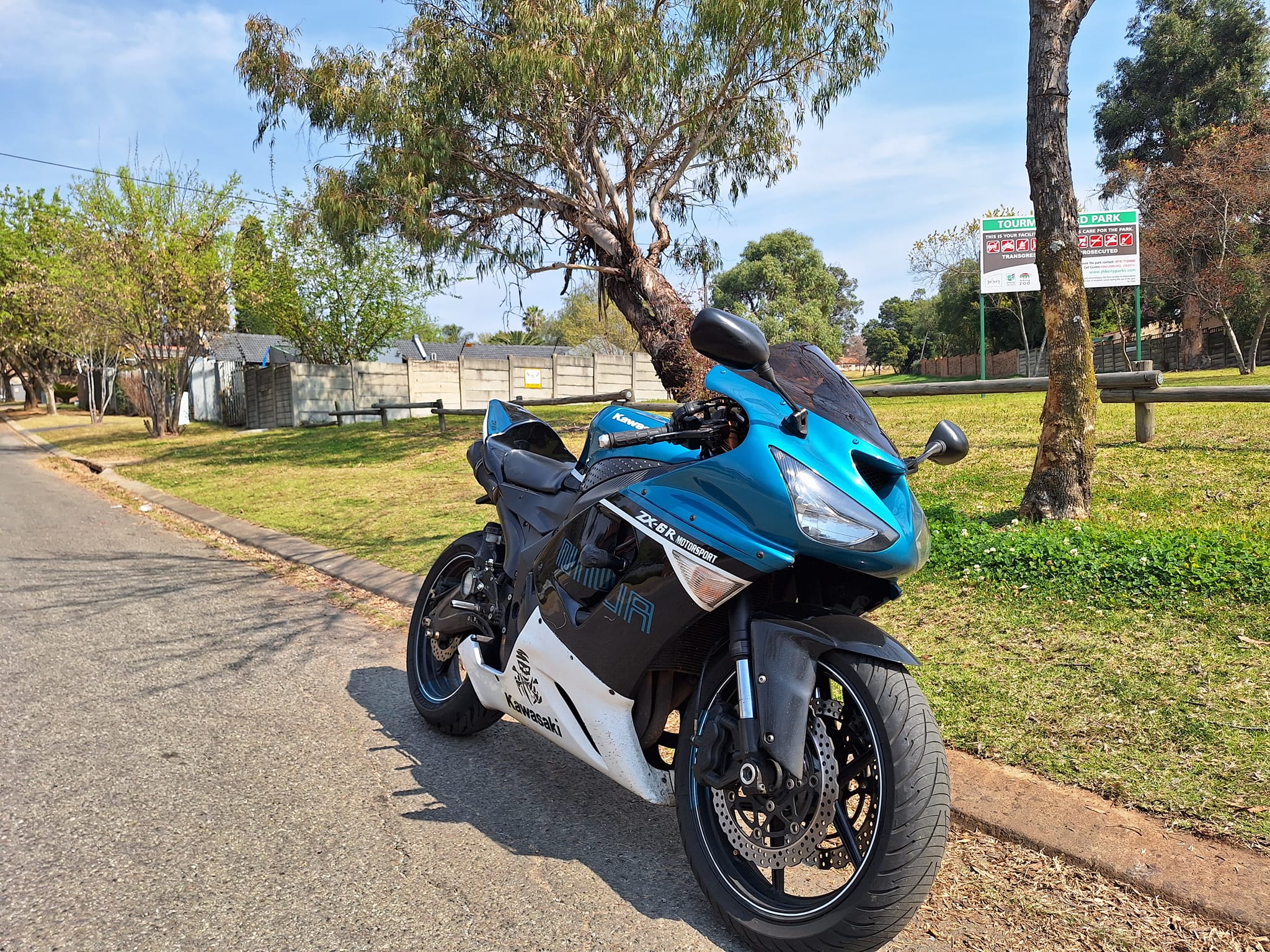Stolen 2009 Kawasaki ZX14 in South Africa