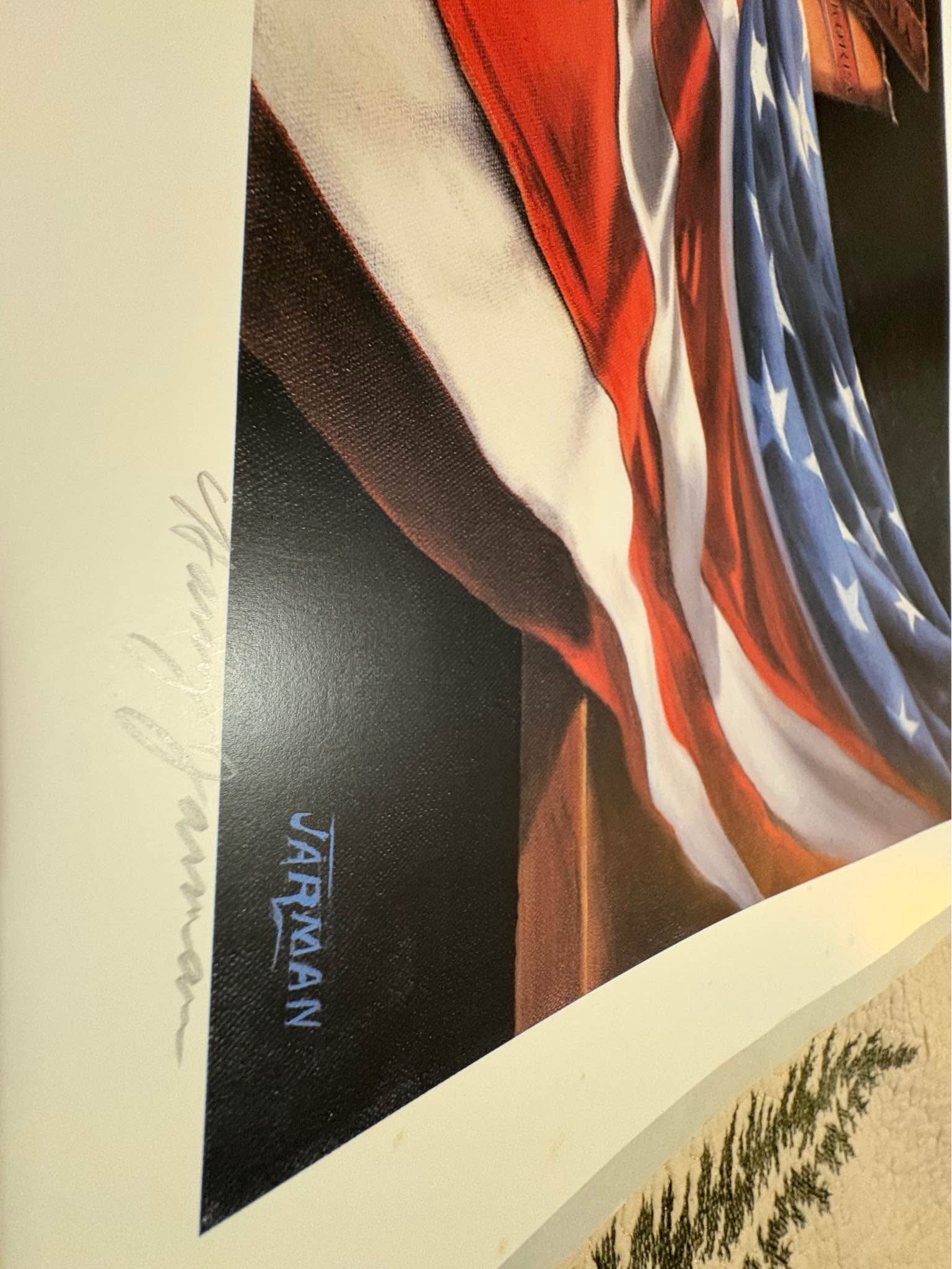 Print entitled Freedom