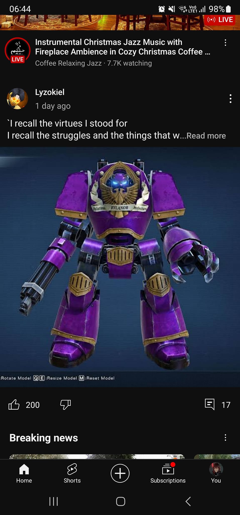 And here it comes, the Rylanor mod