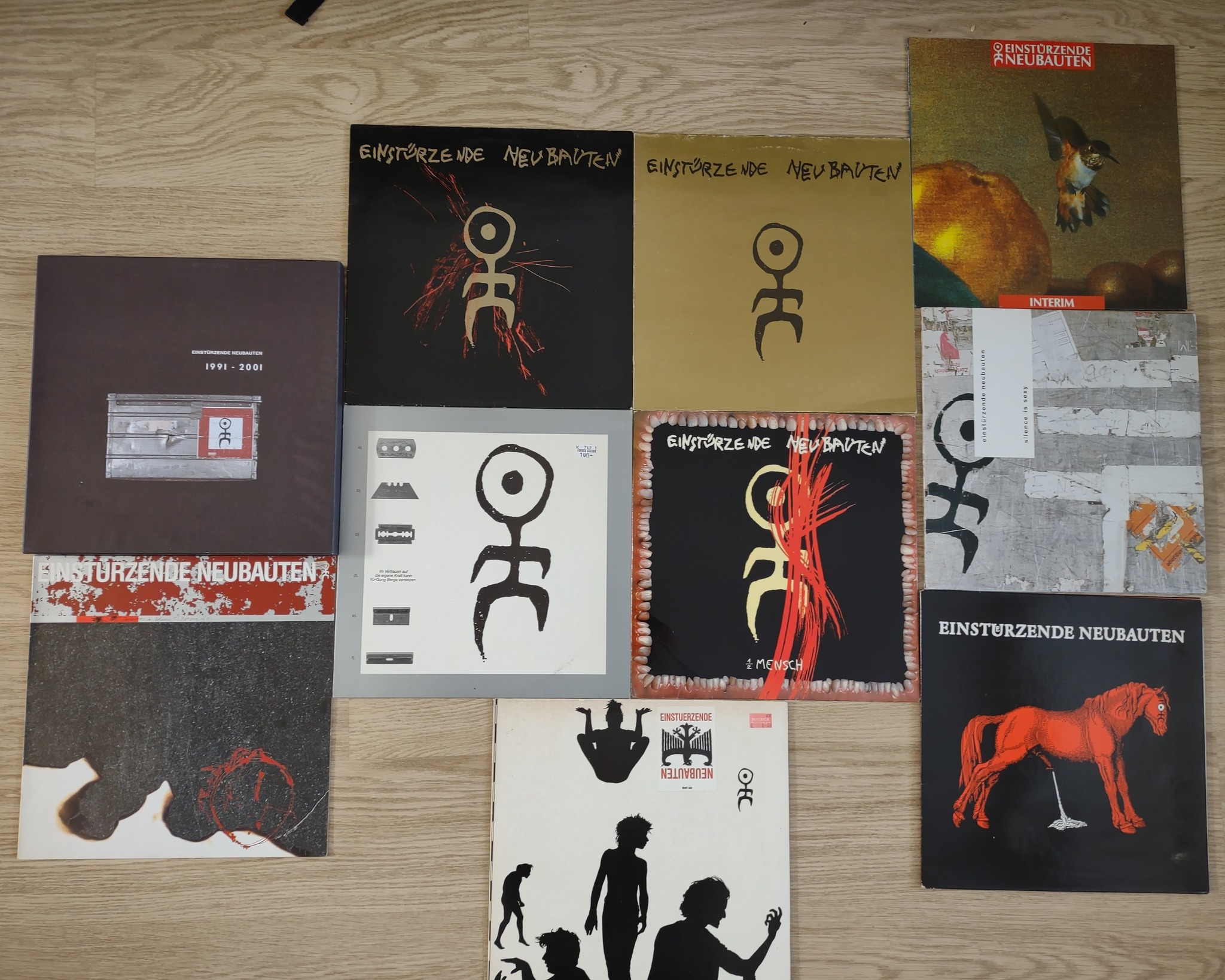 Collecting Einstürzende Neubauten on vinyl, CD, and digital