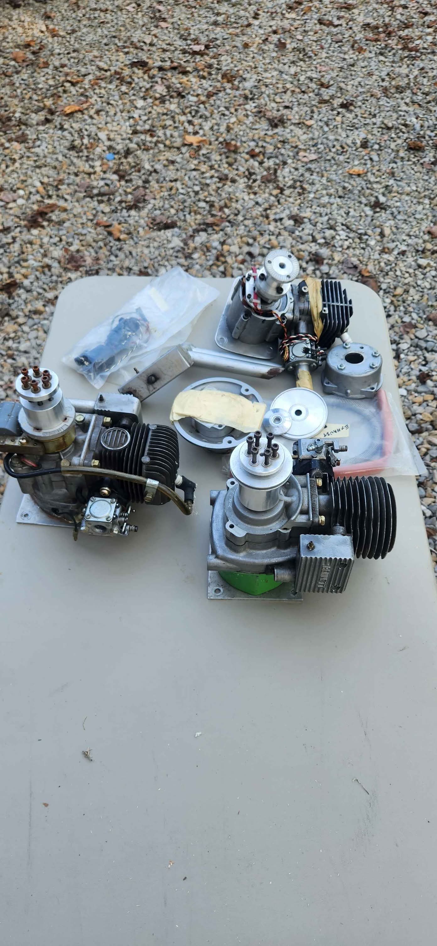 LARGE SCALE REMOTE CONTROL ENGINES