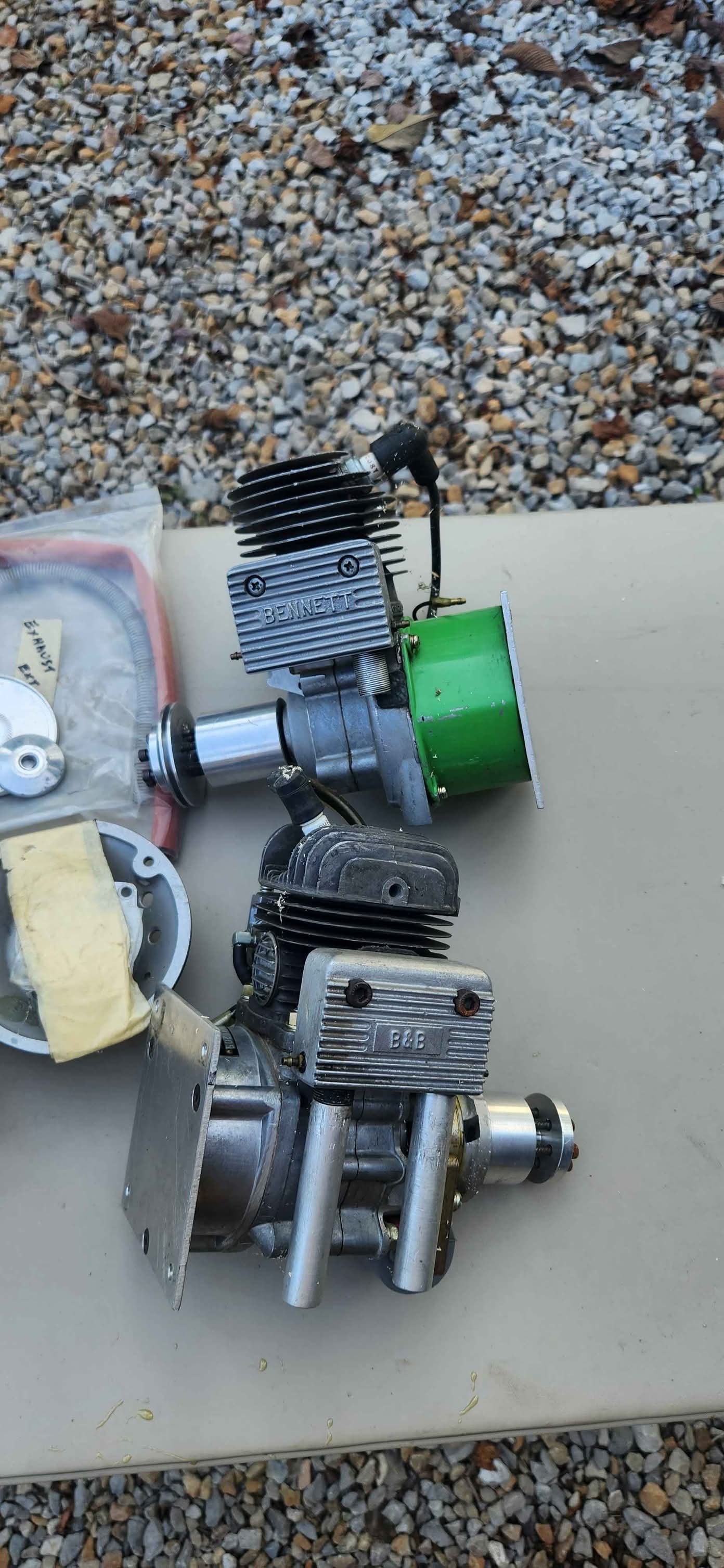 LARGE SCALE REMOTE CONTROL ENGINES